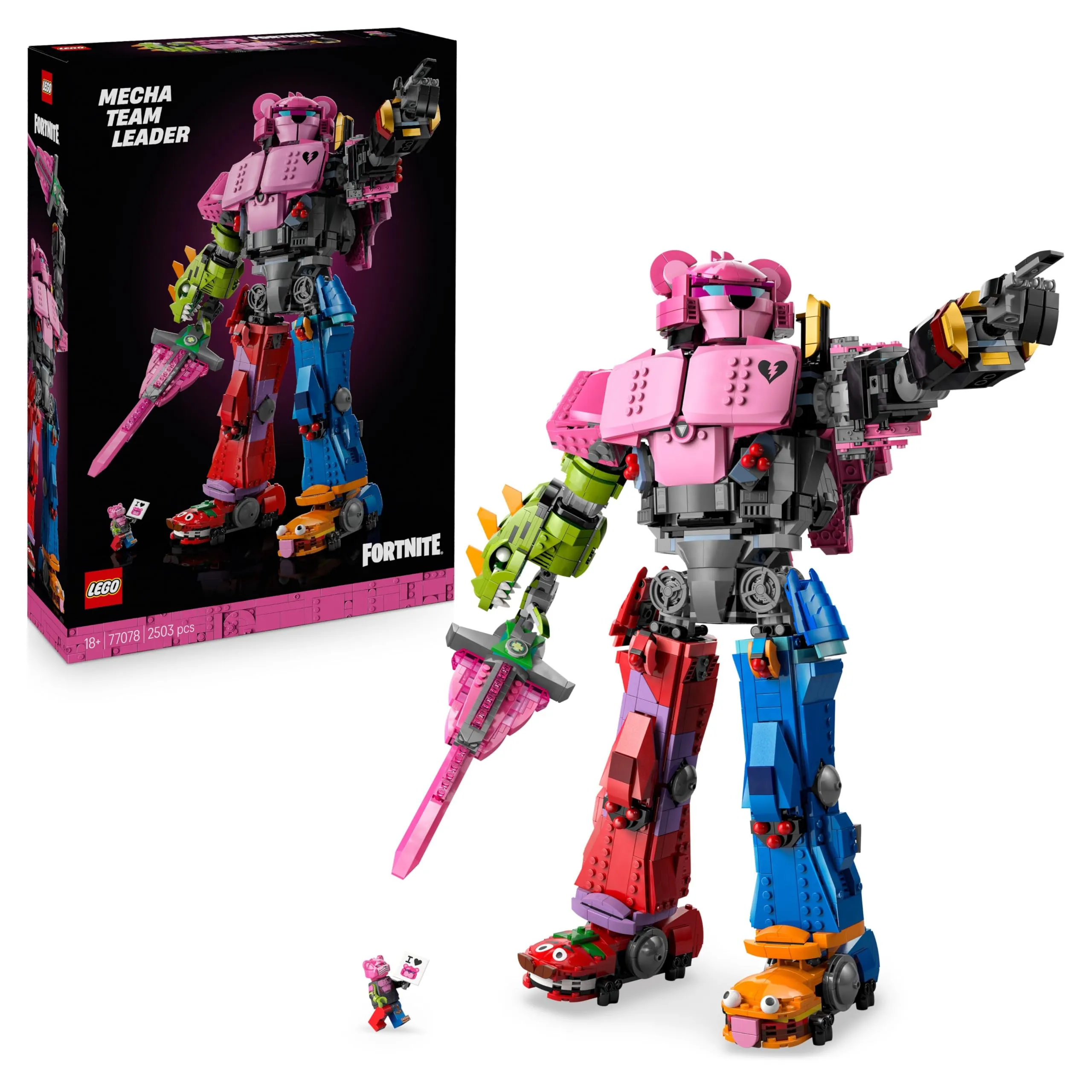 LEGO Fortnite Leader Squadra Mecha - Kit da Esposizione per Adulti 77078