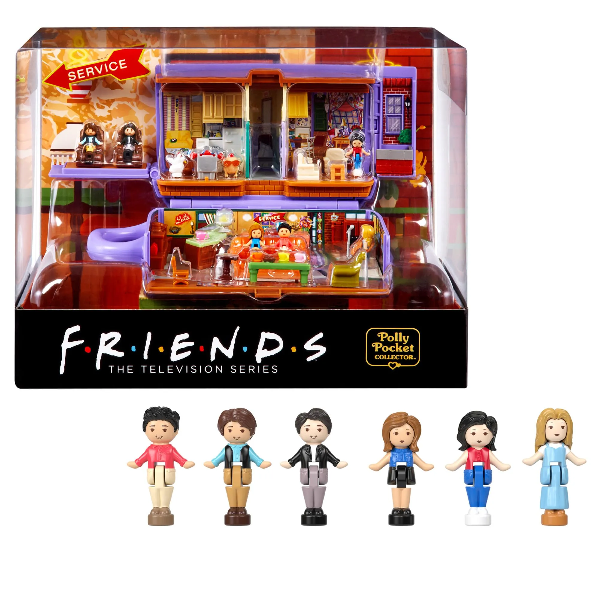 Polly Pocket - Cofanetto Friends Central Perk
