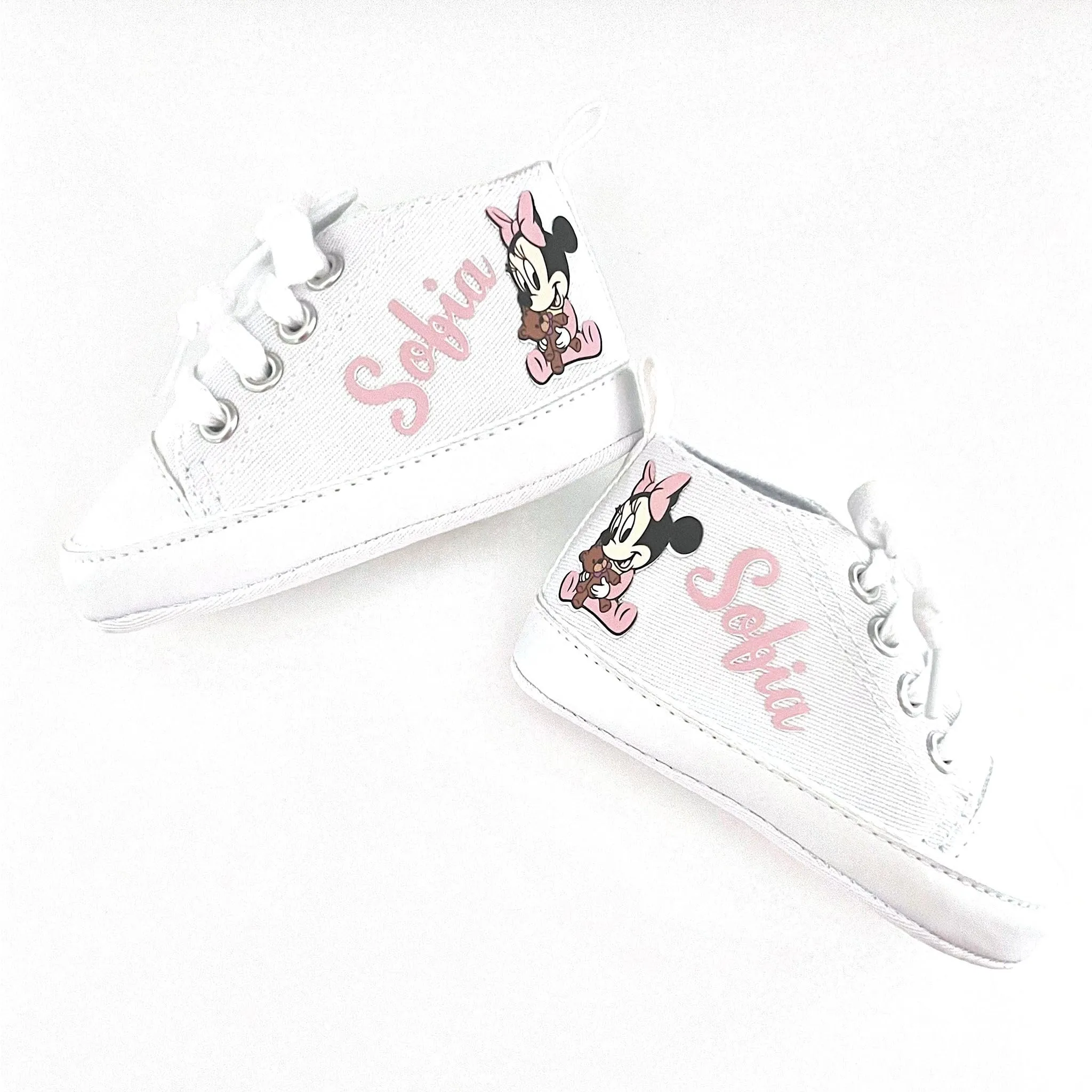 Scarpine Neonato Personalizzate Topolina