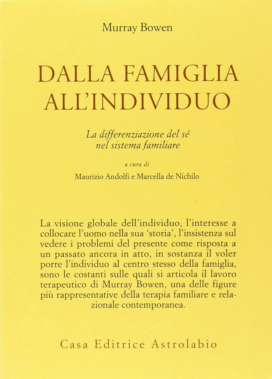 Dalla famiglia all'individuo. La differenziazione del sé nel sistema familiare