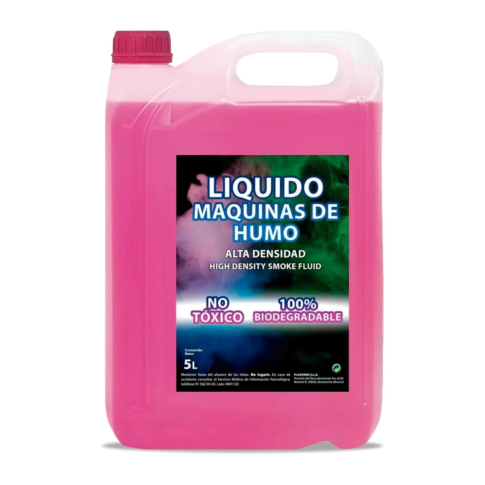 PLANTAWA Liquido per Macchina del Fumo ad Alta Densità 5 Litri