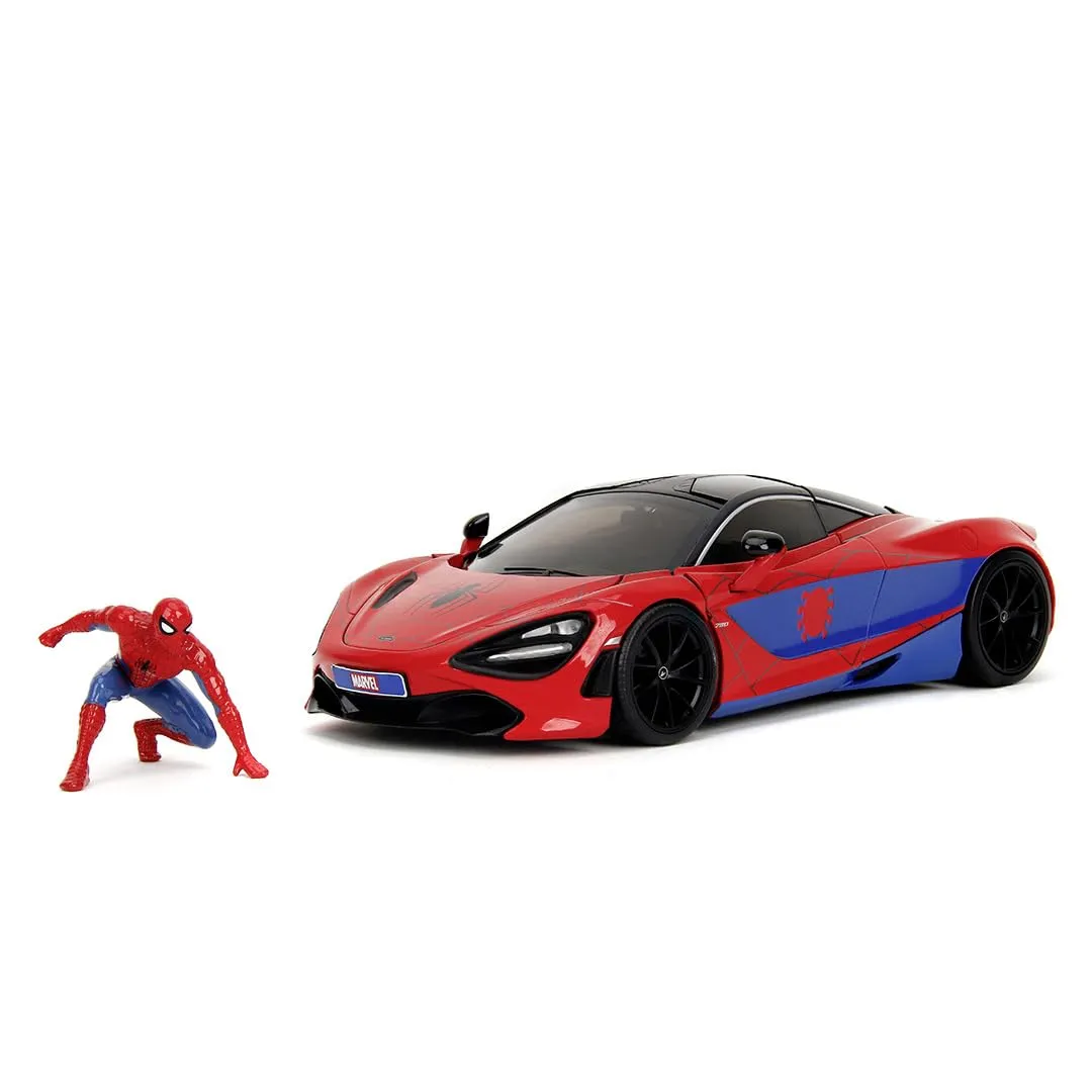 Jada Toys Marvel Auto McLaren 720S con Spider-Man