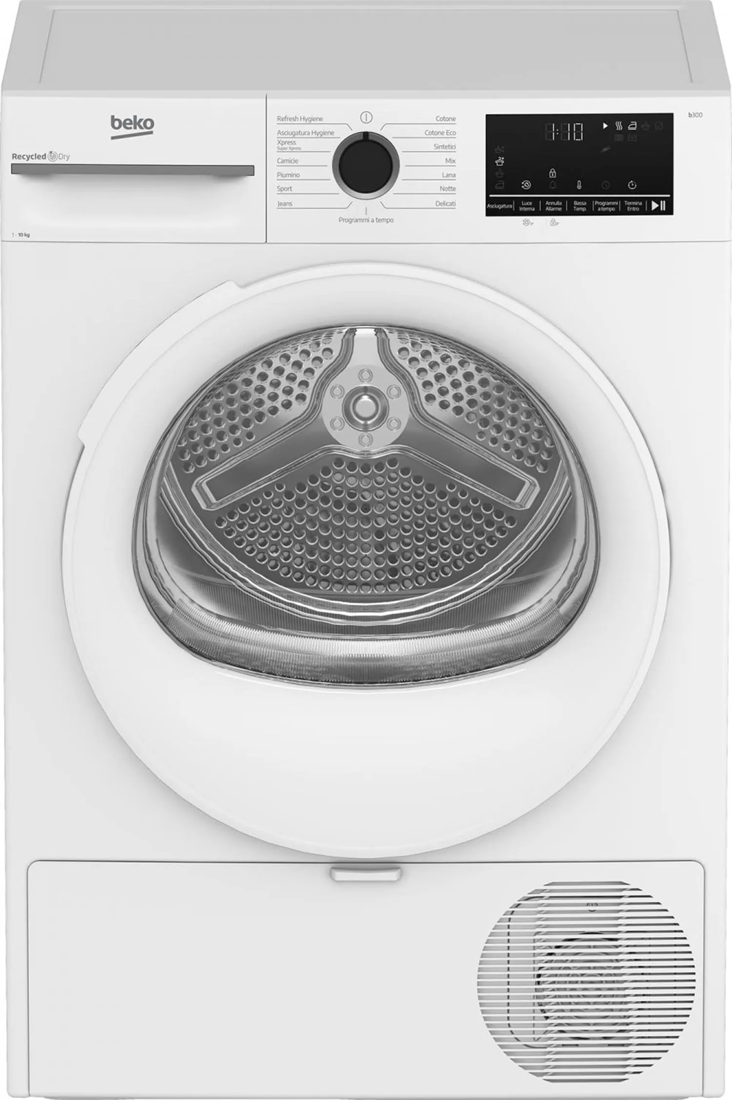 Beko BMT104EW Asciugatrice a Pompa di Calore 10 Kg