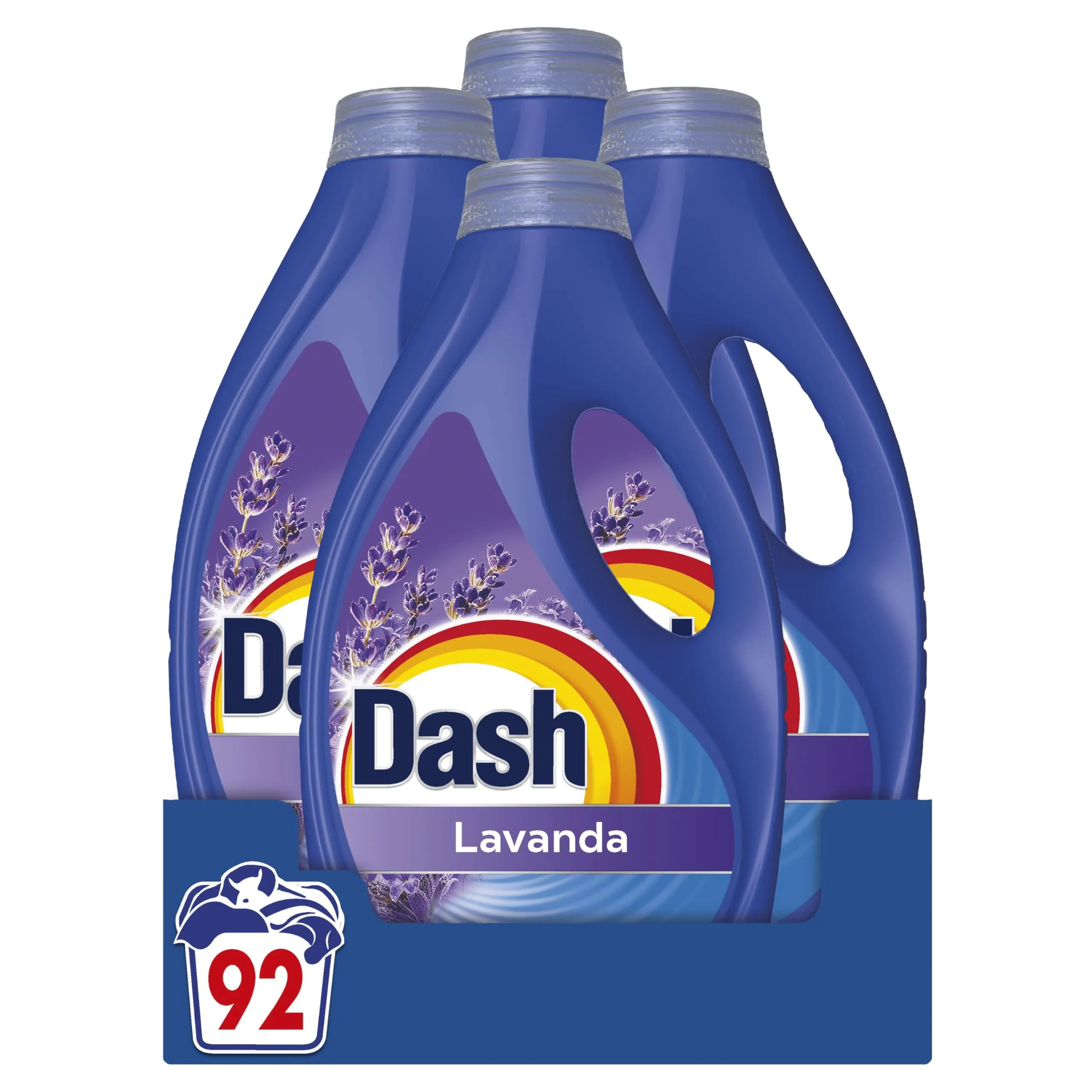 Dash Detersivo Liquido Lavatrice Lavanda, 92 Lavaggi