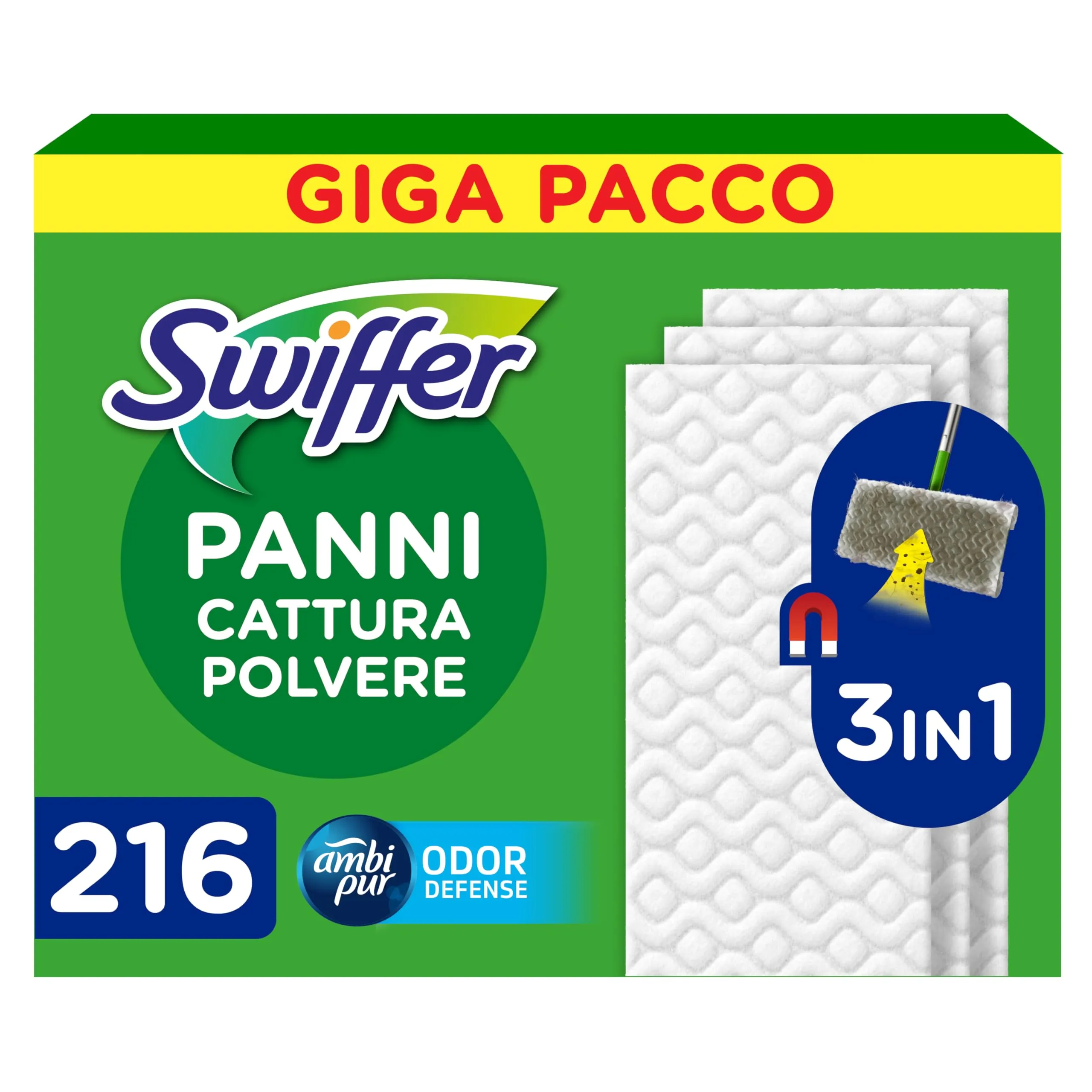 Swiffer Duster Panni Catturapolvere Mega Pack