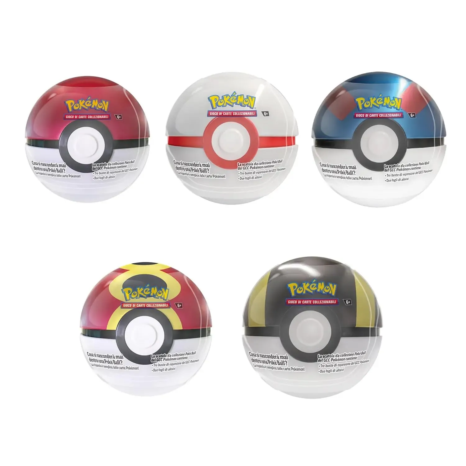Pokémon Tin Poké Ball Autunno 2025 - Edizione Italiana (Modello Casuale)