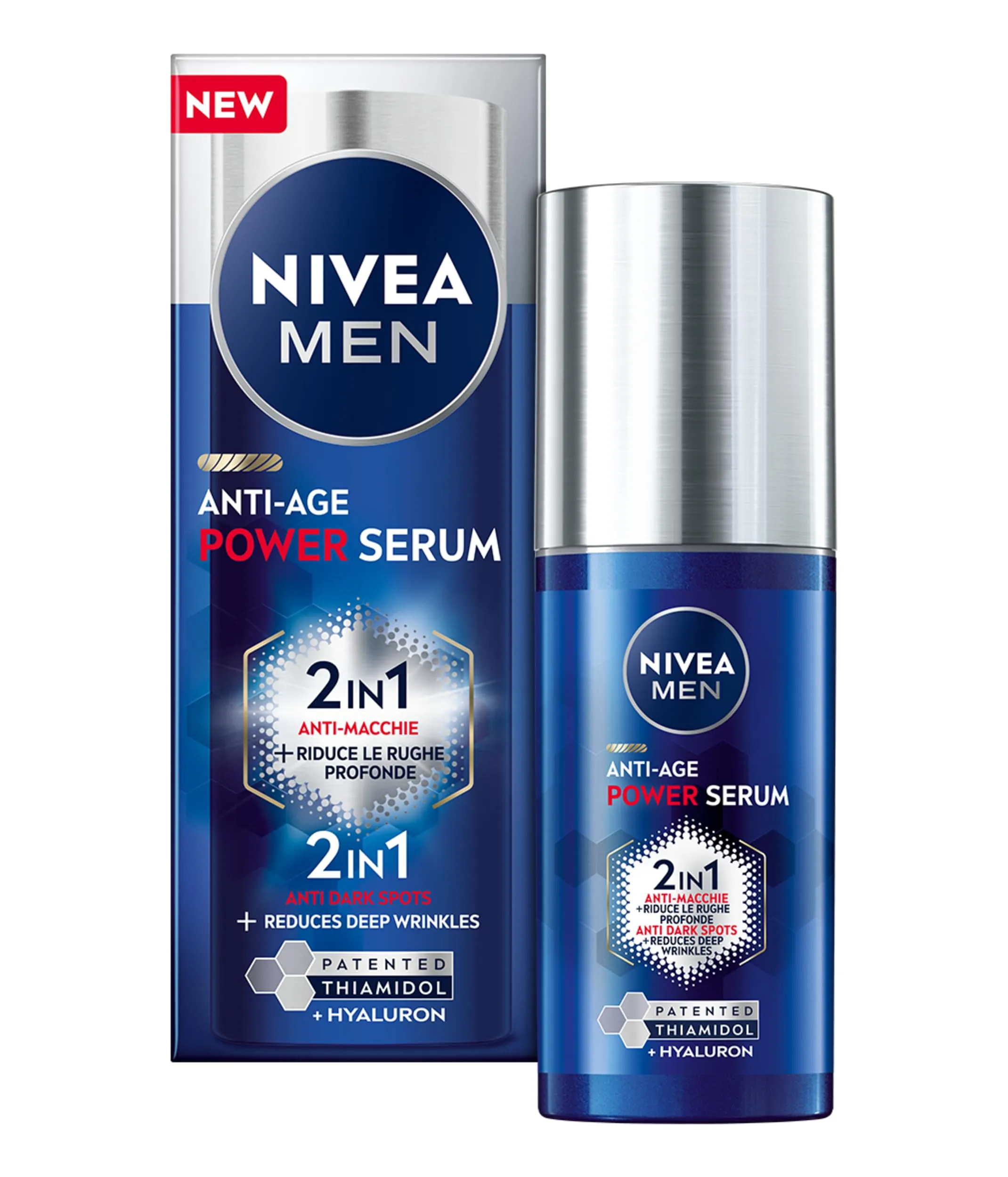 NIVEA MEN Anti-Age Power Serum Anti-Macchie