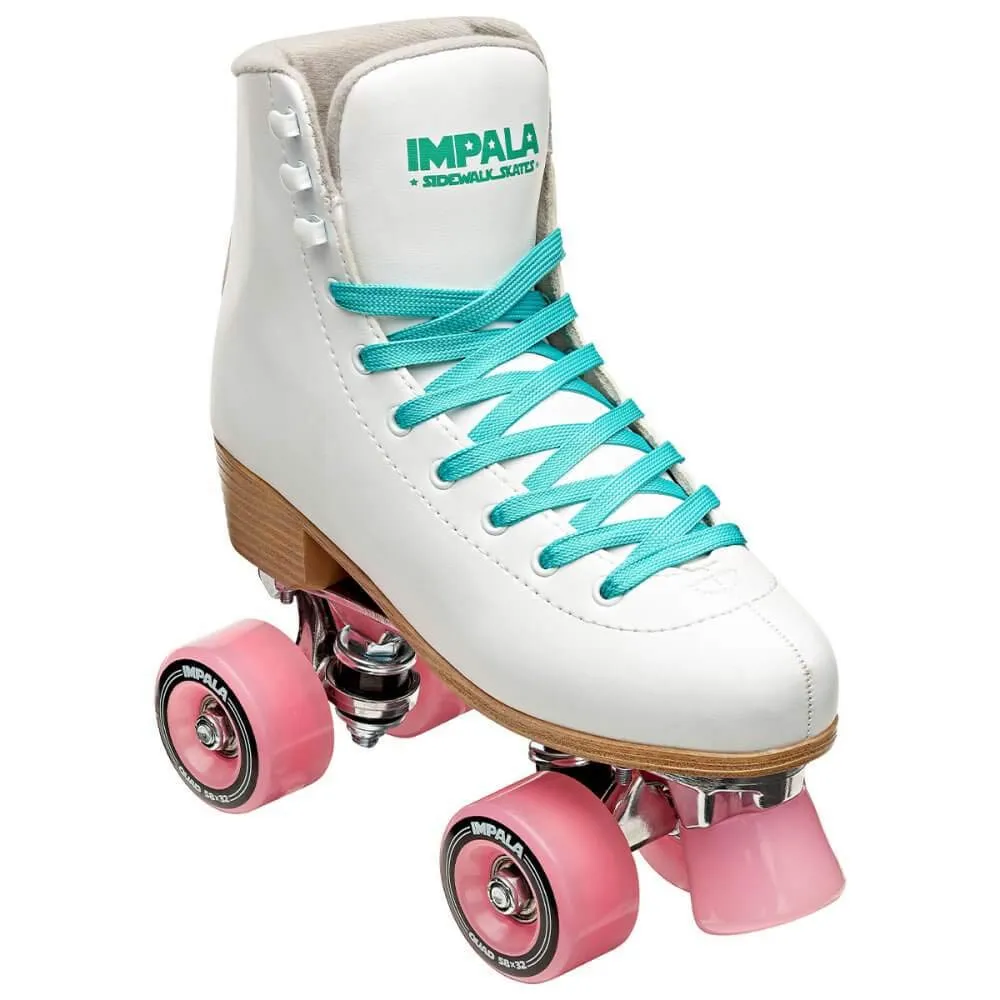 Impala Rollerskates White - Pattini a rotelle retrò