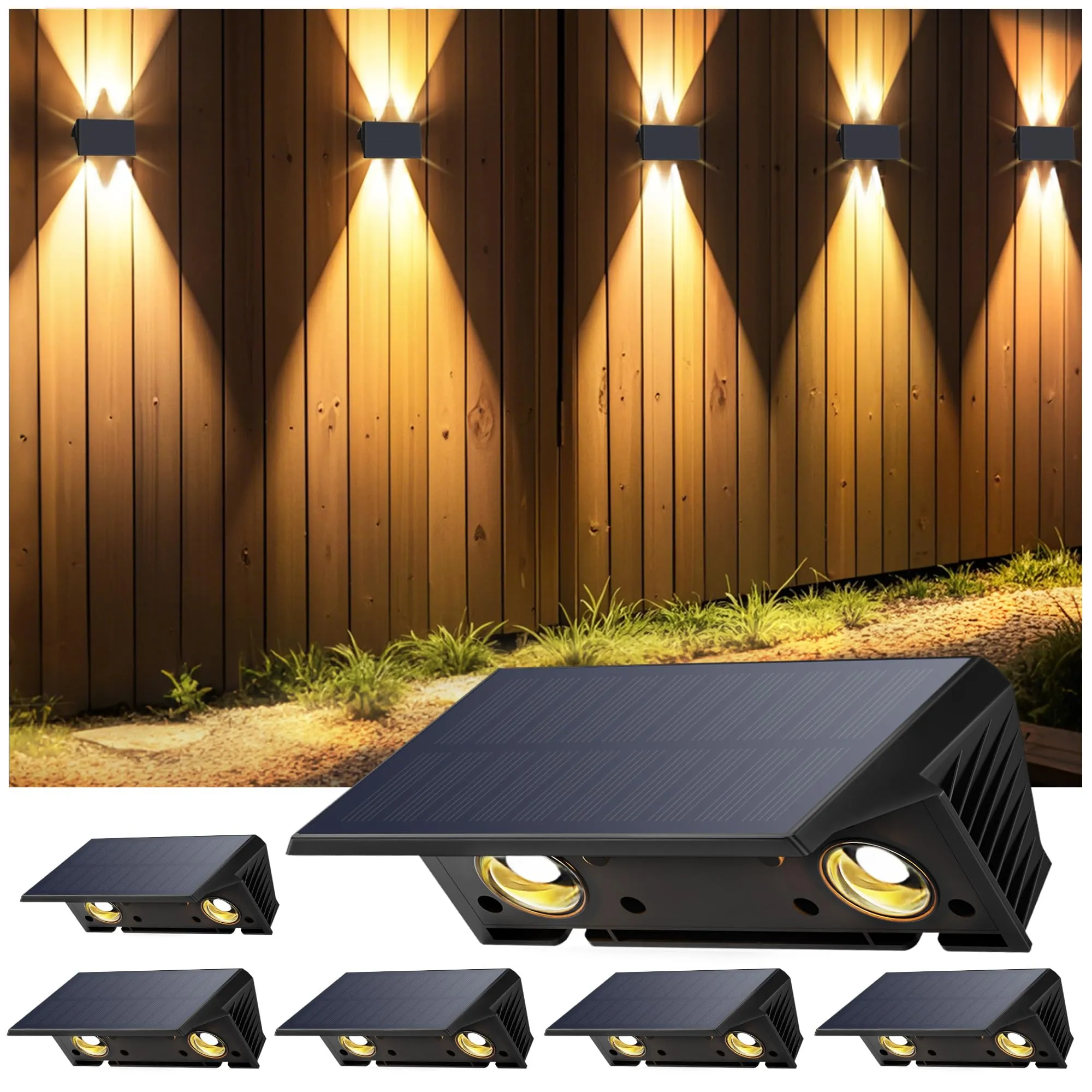 IIRARA Lampada Solare da Esterno: Illumina i Tuoi Spazi con Stile e Efficienza