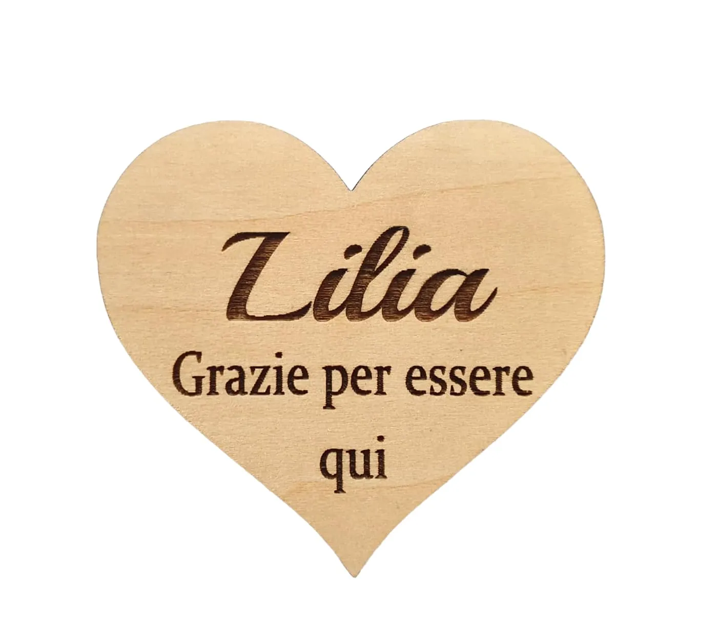Segnaposto Cuore in Legno Personalizzati - Bomboniere Speciali per Ogni Occasione (Set da 10)