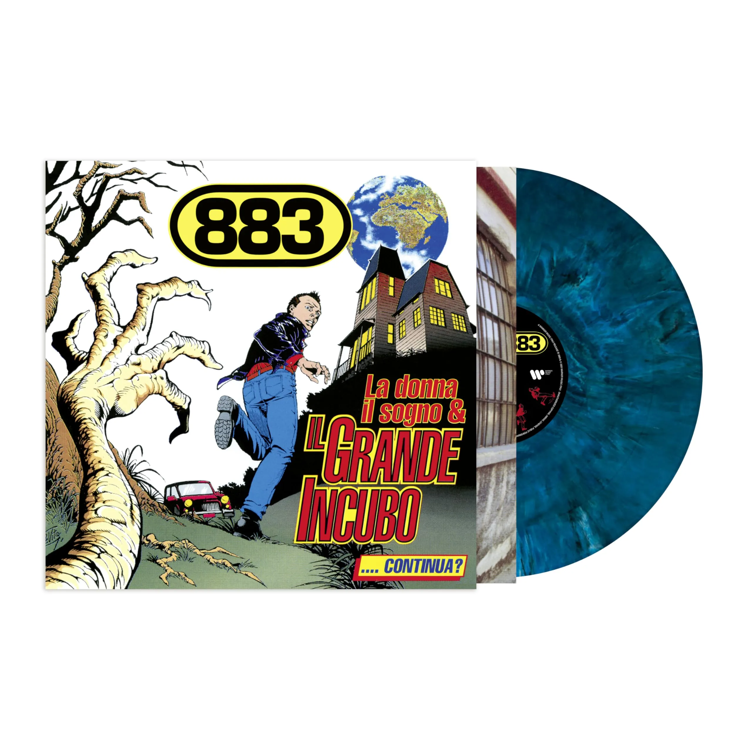 La donna il sogno & il grande incubo Vinile blu marmorizzato