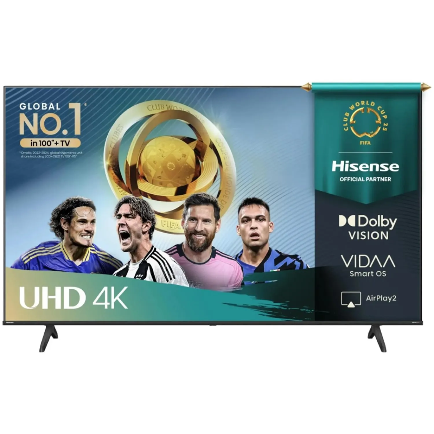 Hisense 75A69GQ Smart TV QLED 4K UHD 75 Pollici VIDAA U9