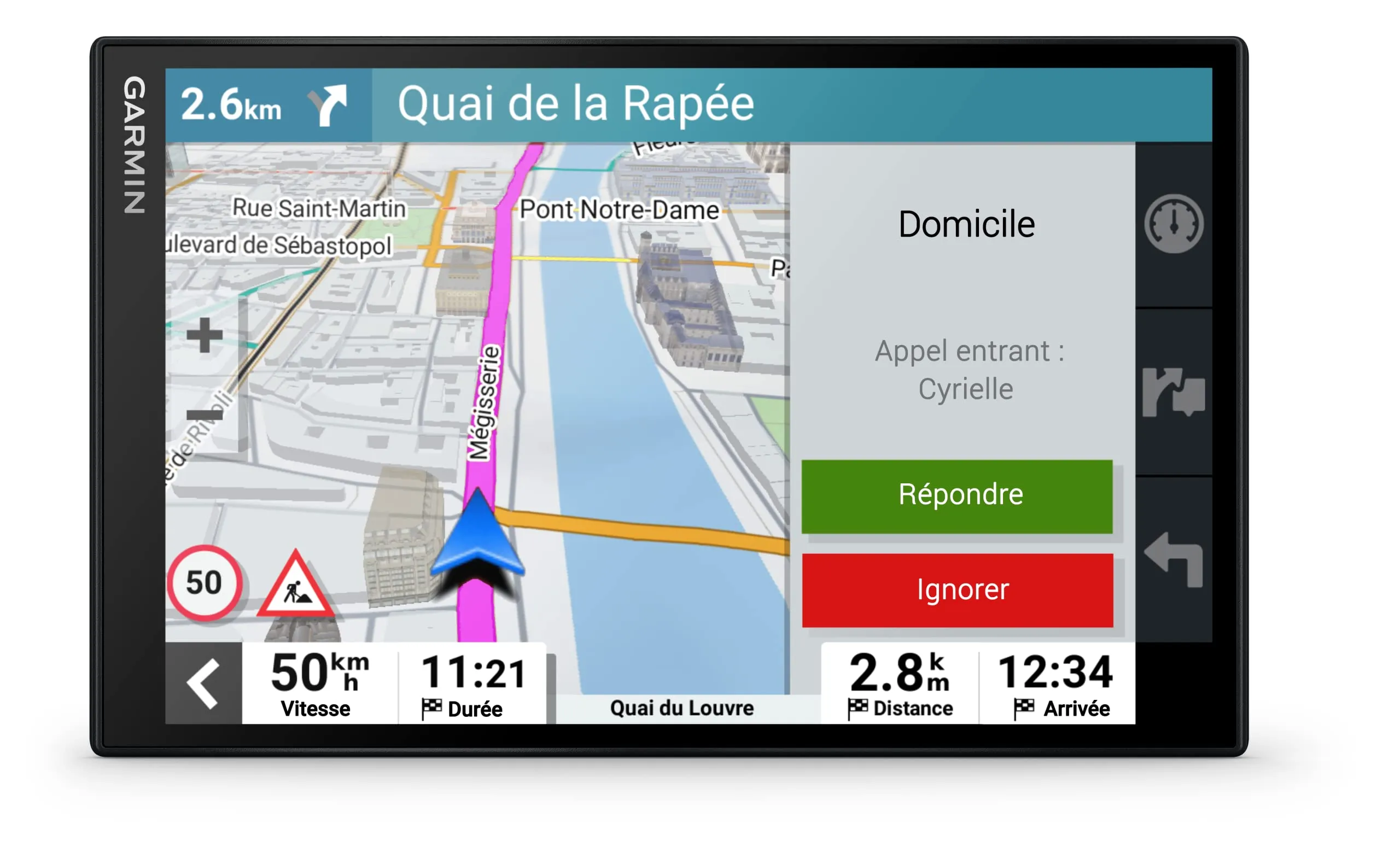 Garmin DriveSmart 86 Navigatore Satellitare per Auto con Display 8 pollici