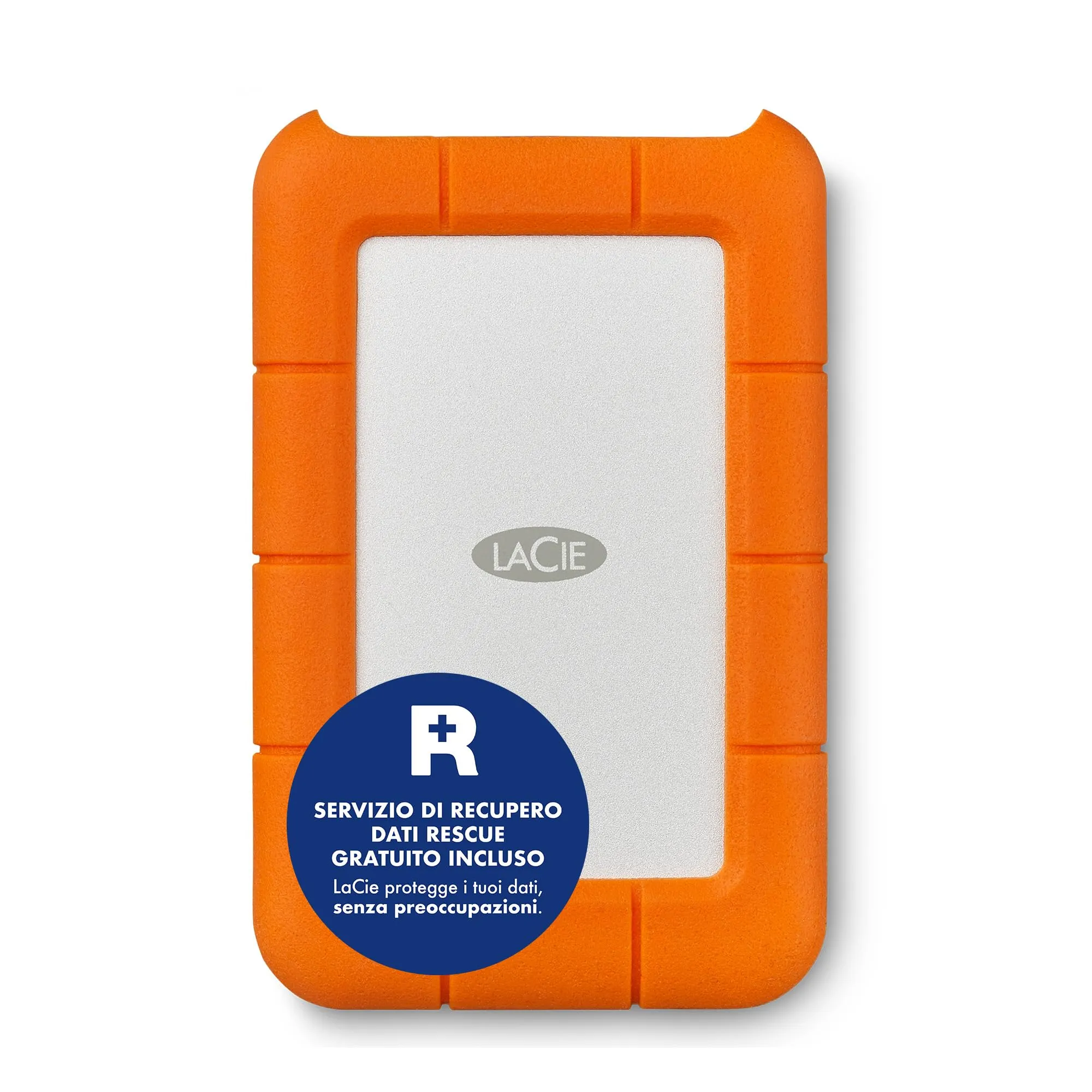 LaCie Rugged USB-C 1TB Hard Disk Esterno Portatile