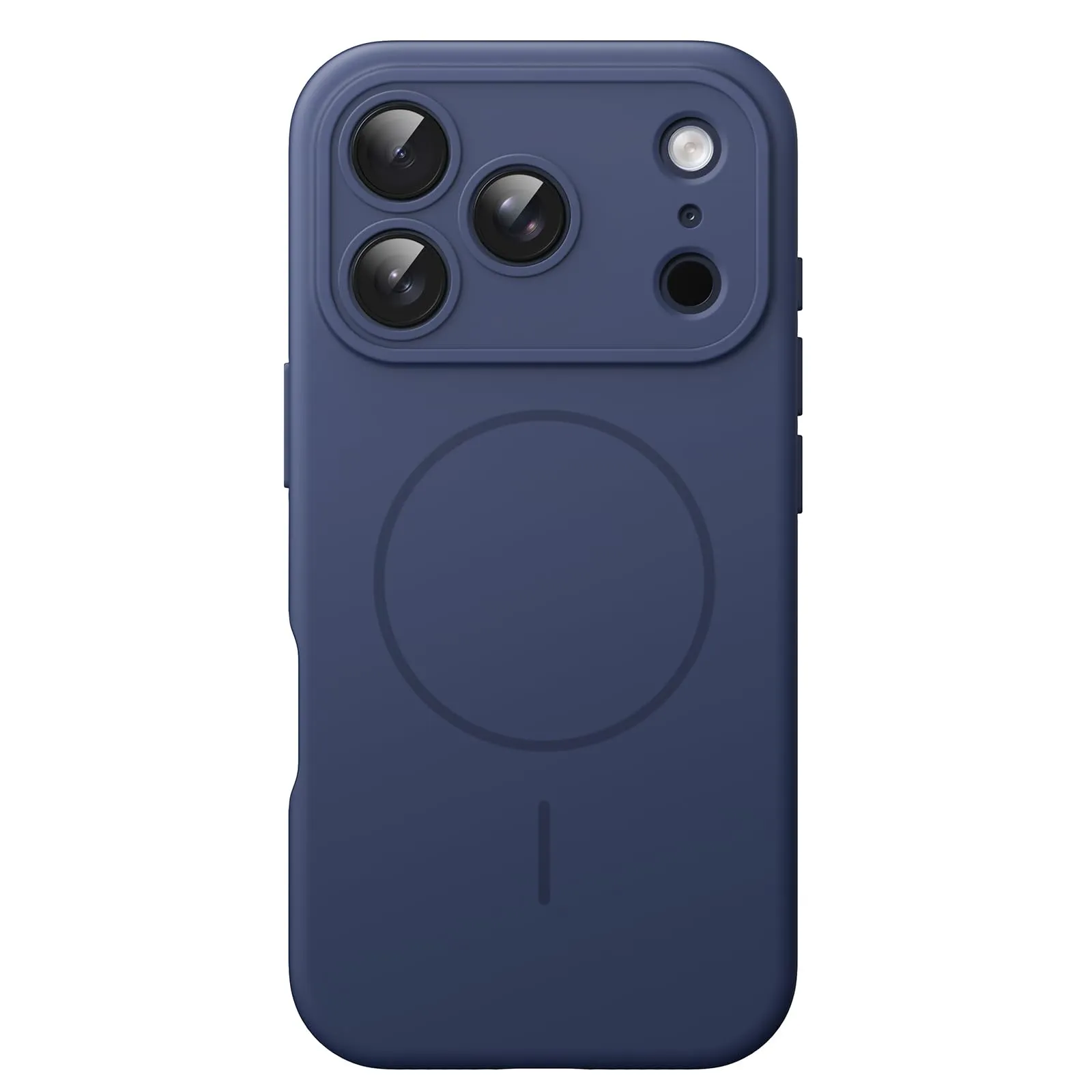 JETech Cover Magnetica Silicone per iPhone 17 Pro (6,3 Pollici) Blu Scuro
