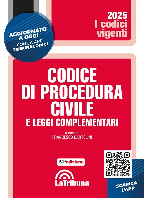 Codice di Procedura Civile. Vigente. 2/2025