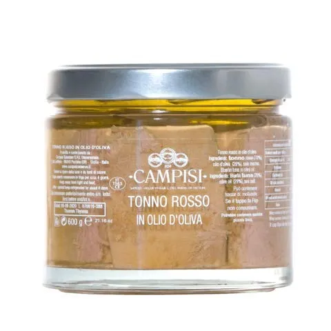 Tonno Rosso in Olio d'Oliva Campisi - 600g