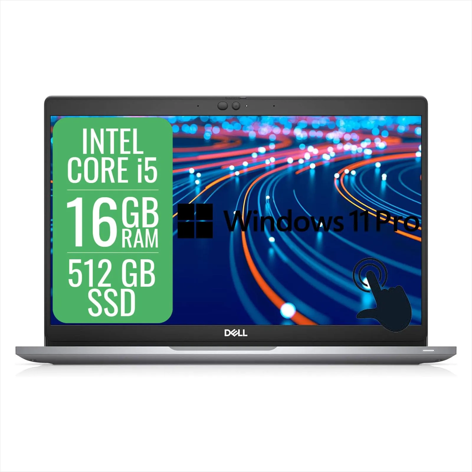 Dell Latitude Silver Edition - Notebook Ricondizionato i5-1135G7, 13.3" Touchscreen FHD, 16GB RAM, 512GB SSD, Windows 11 Pro