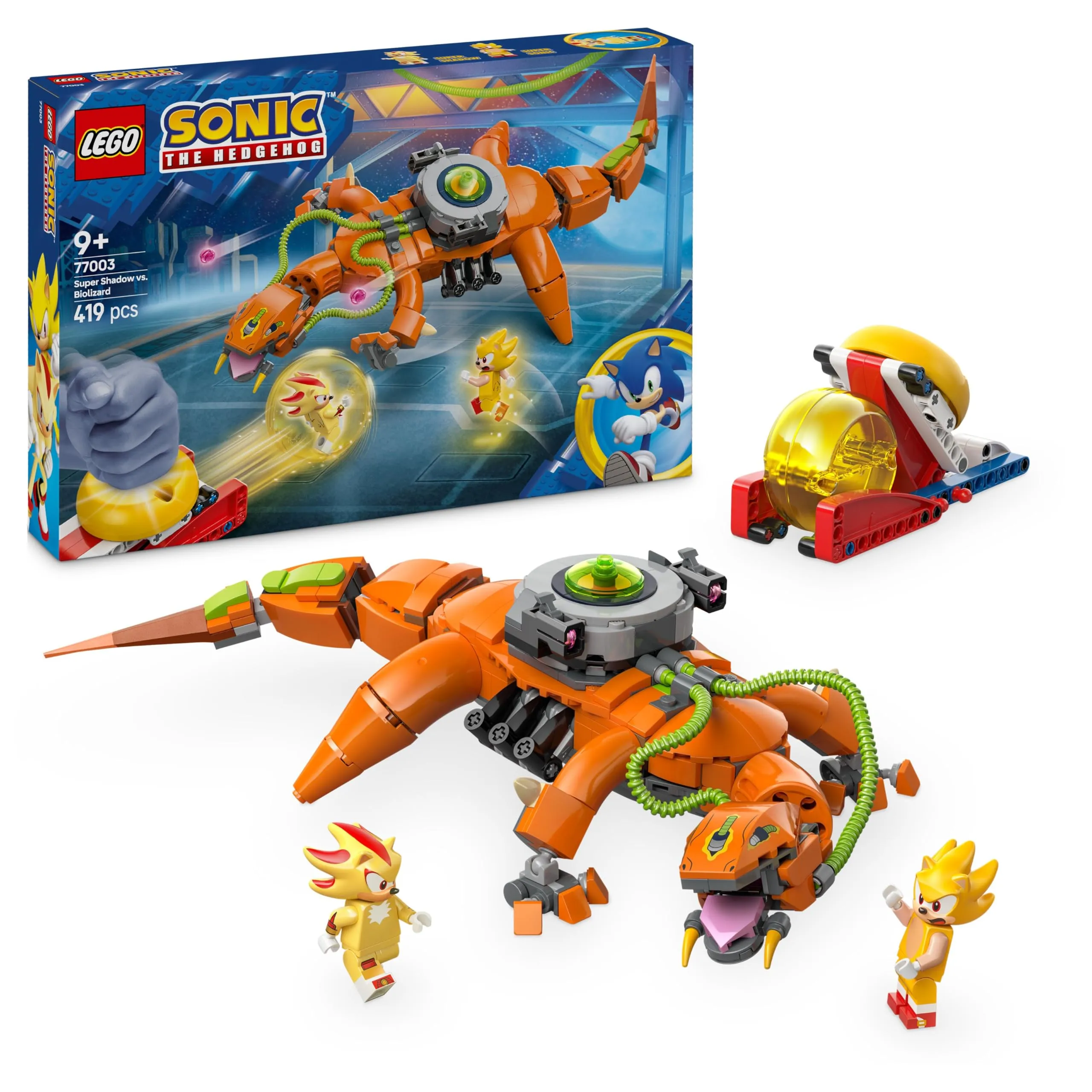 LEGO Sonic Super Shadow vs. Biolizard