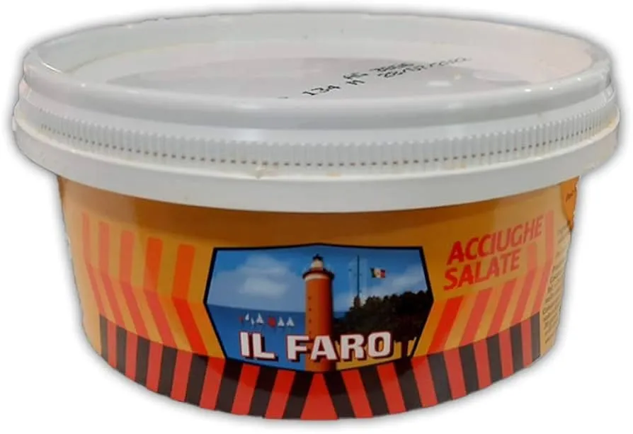 Acciughe Salate Lavorate a Mano - Confezione da 1 kg