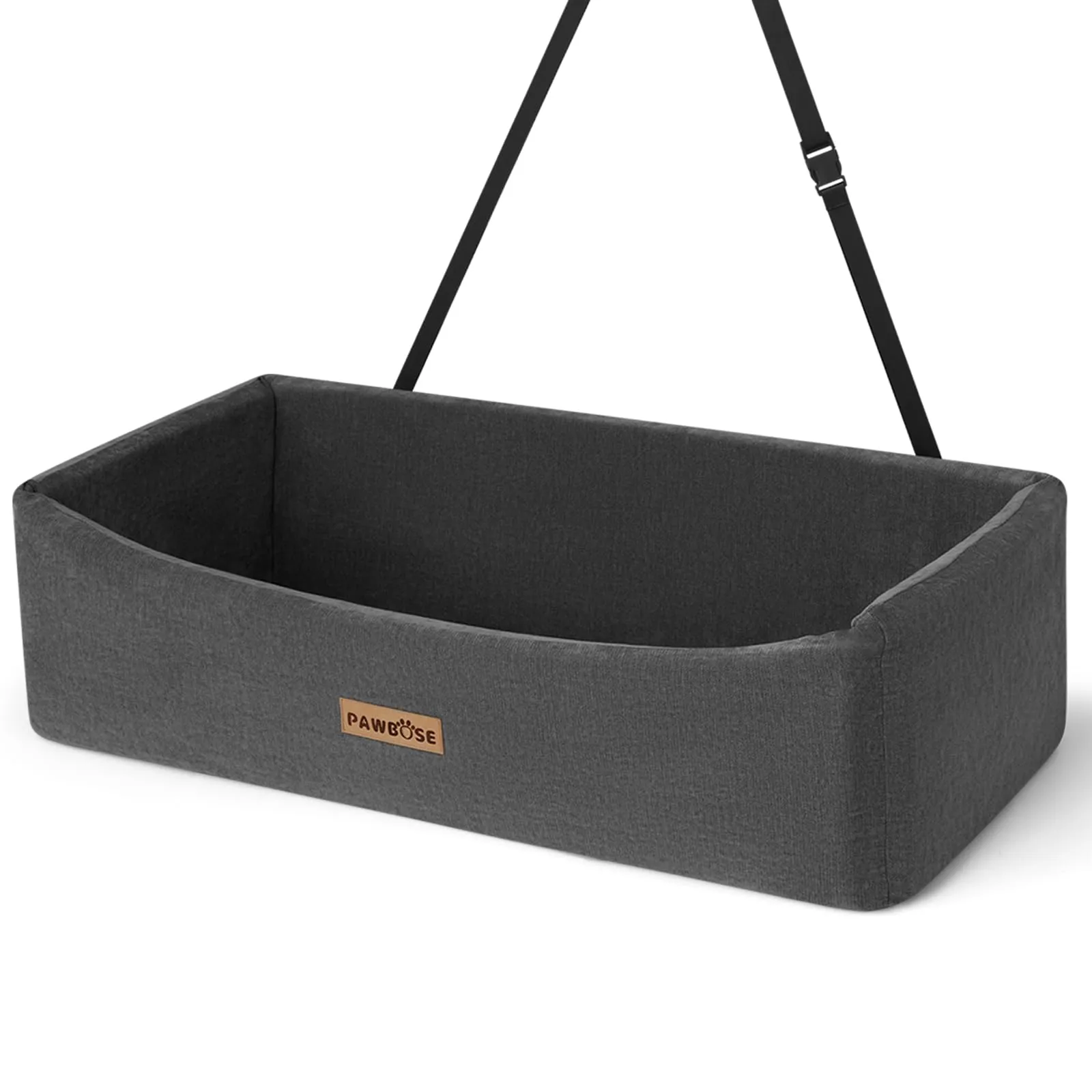 Seggiolino Auto per Cani Grigio - Comfort e Sicurezza per Viaggi Sereni