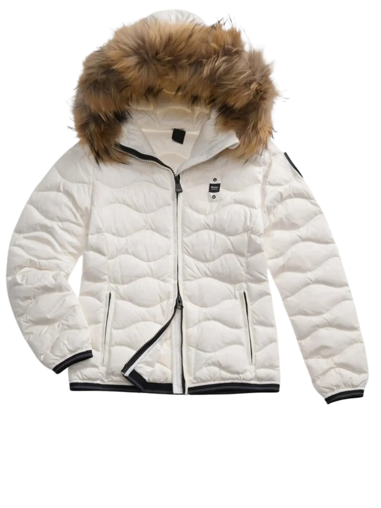 Blauer Piumino Aldie Bianco Ottico