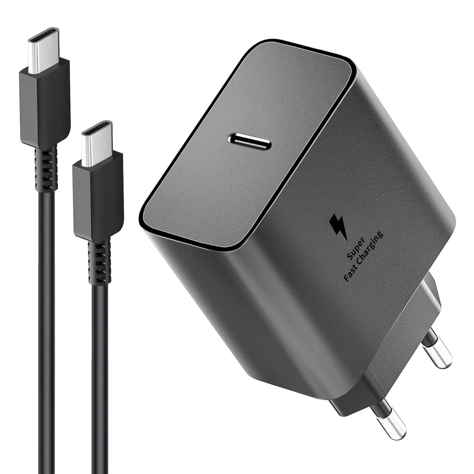 Caricabatterie Rapido USB C 45W per Samsung Galaxy con Cavo da 2M