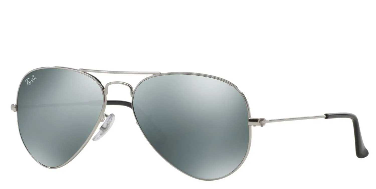 Ray-Ban Aviator RB 3025 Argento Specchiato