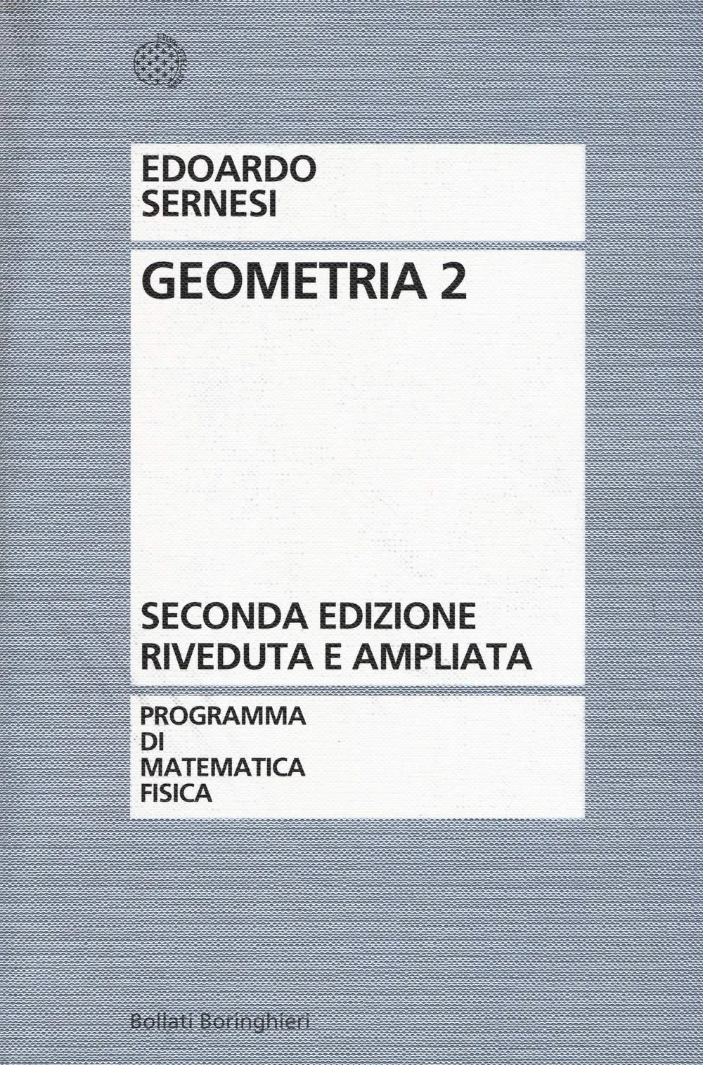 Geometria 2 - Edizione Riveduta