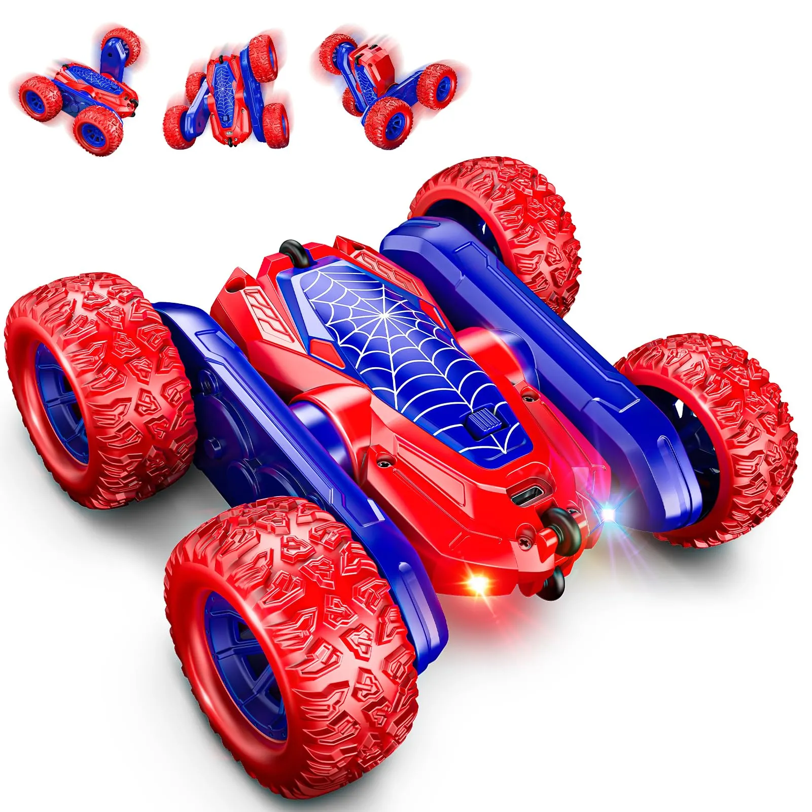 Dreamlandia Auto Telecomandata Acrobatica con Luci LED