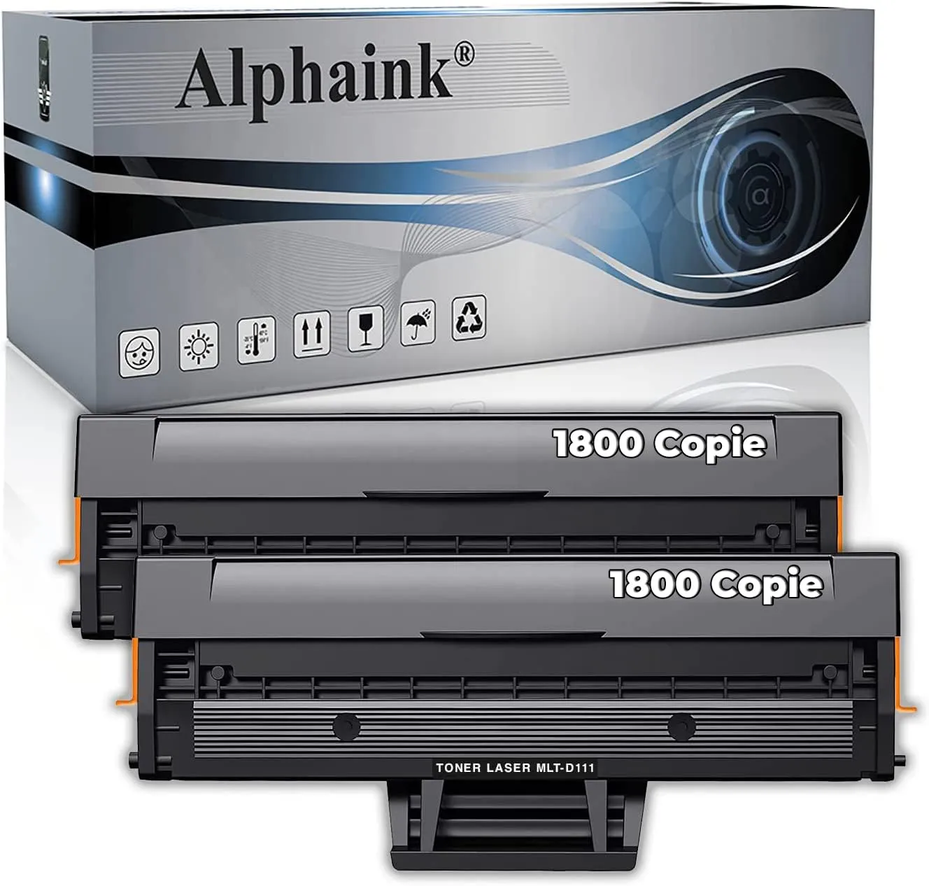 Alphaink Toner AI-KIT2-MLT-D111L - Kit 2 Toner Compatibili Samsung Xpress