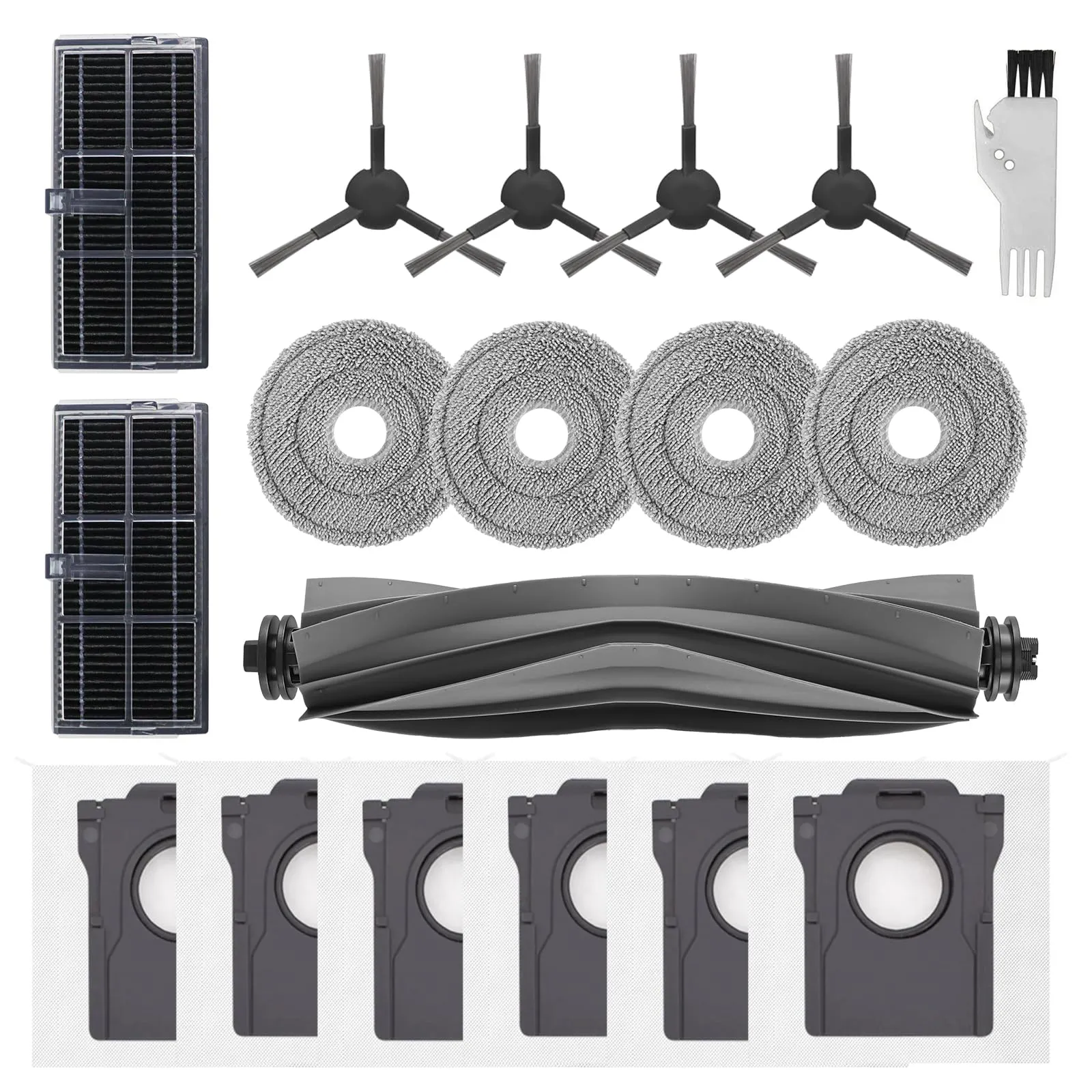 Kit Accessori di Ricambio Spofan per Dreame L40 Ultra AE/L10s Pro Ultra/L10s Ultra Gen 2/Mova E30 Ultra