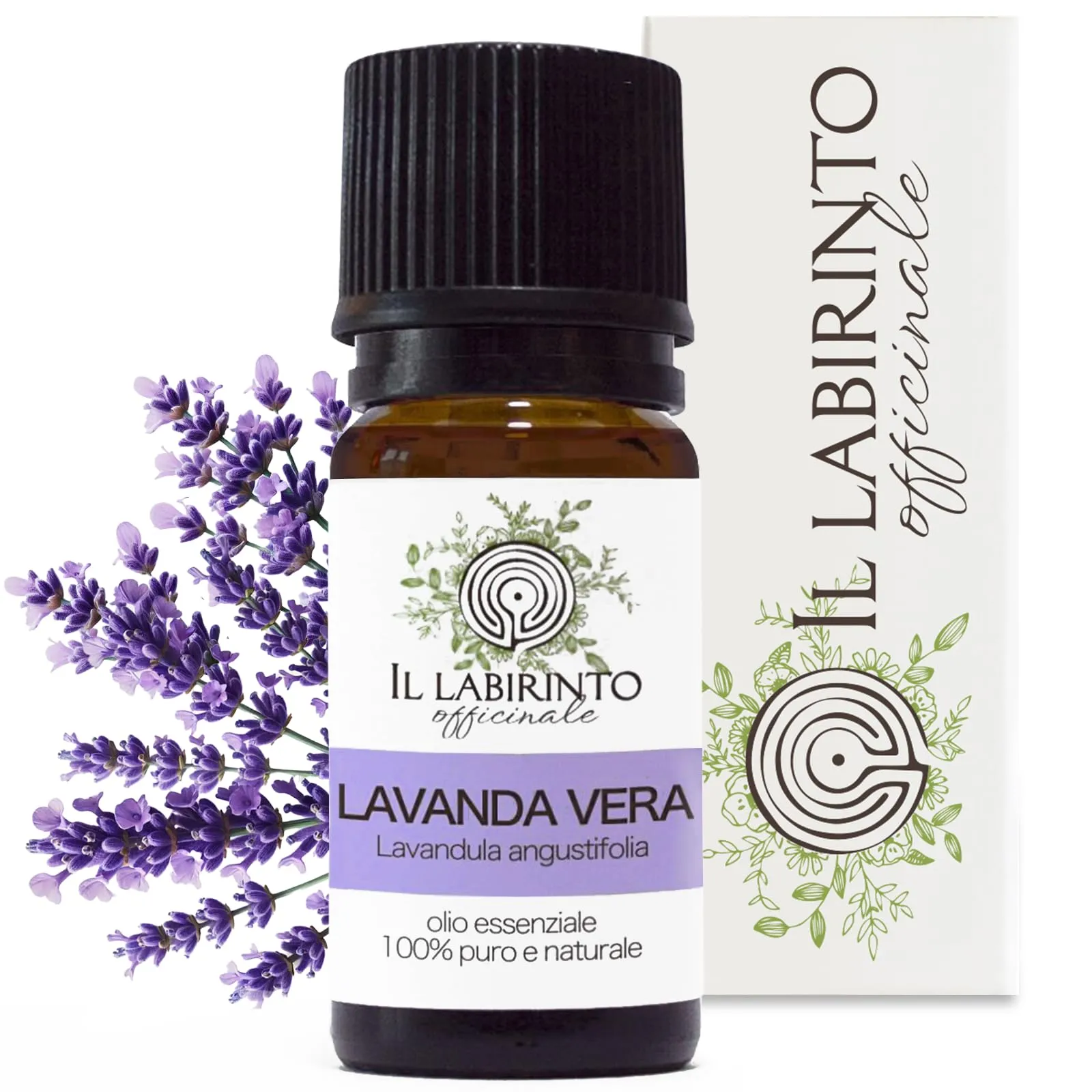 Olio Essenziale di Lavanda Italiana Alimentare Il Labirinto Officinale