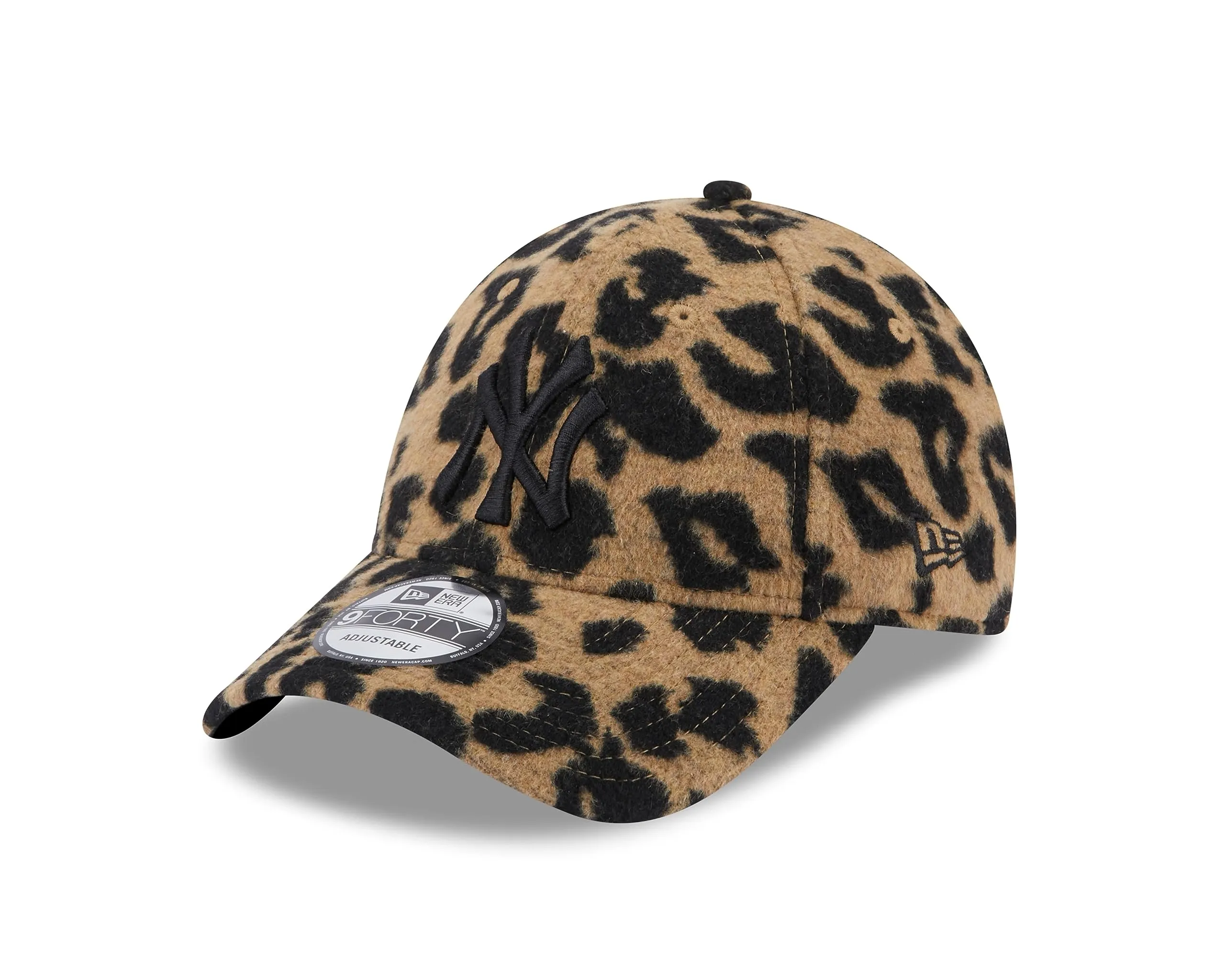 New Era Cappellino Donna Regolabile MLB New York Yankees Camouflage Leopard 9Forty