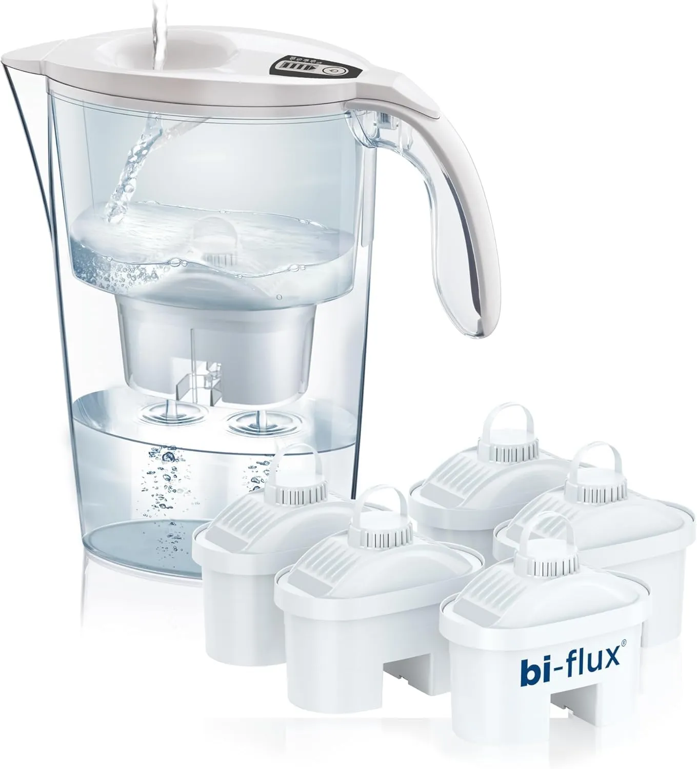Caraffa Filtrante Laica Stream Line 2,3L con 6 Filtri