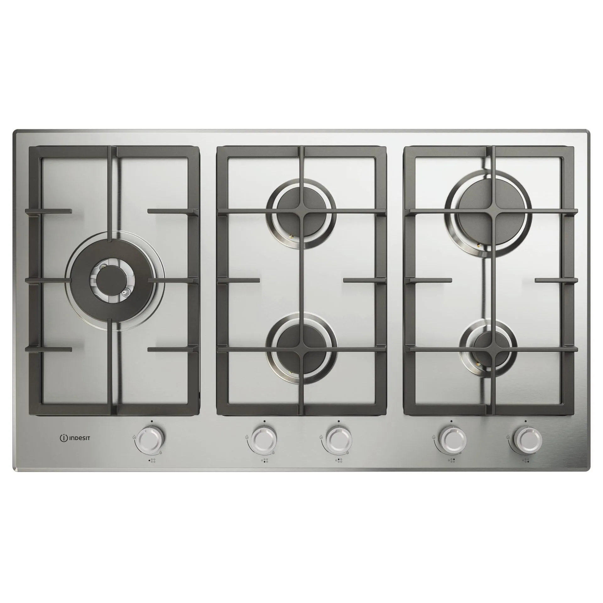Piano Cottura a Gas Indesit IN 9522 IX, 90cm, Inox