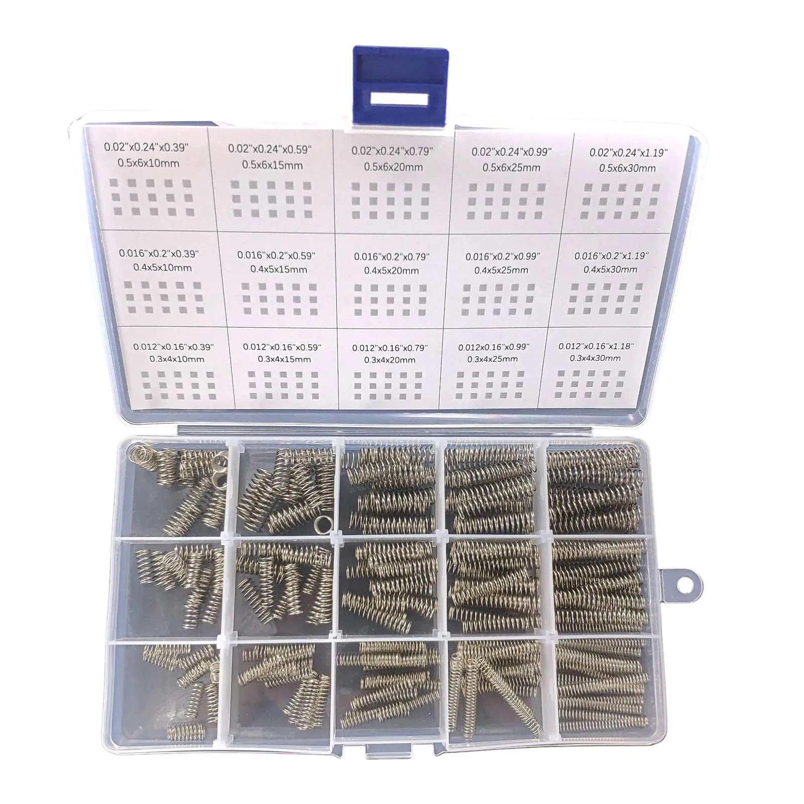 Kit Assortito Molle a Compressione Creeya, 225 Pezzi