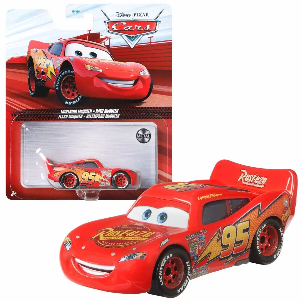 Disney Cars - Lightning McQueen - Veicolo Die Cast 1:55