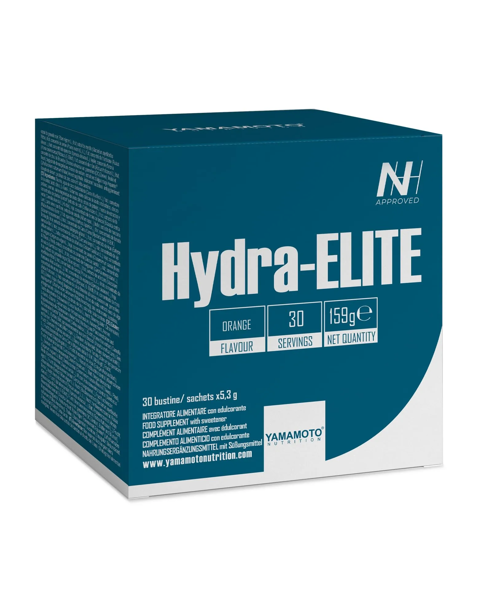 YAMAMOTO NUTRITION Hydra-ELITE - Integratore Idratante Post-Workout Gusto Arancia