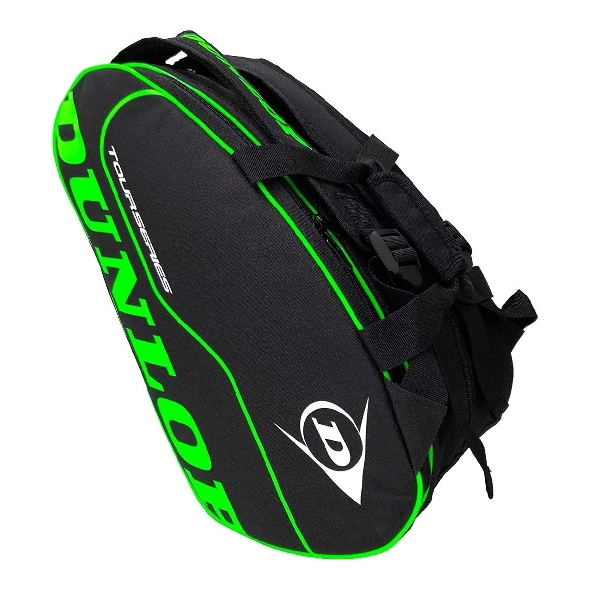 DUNLOP Borsa Padel Tour Intro Nera e Verde