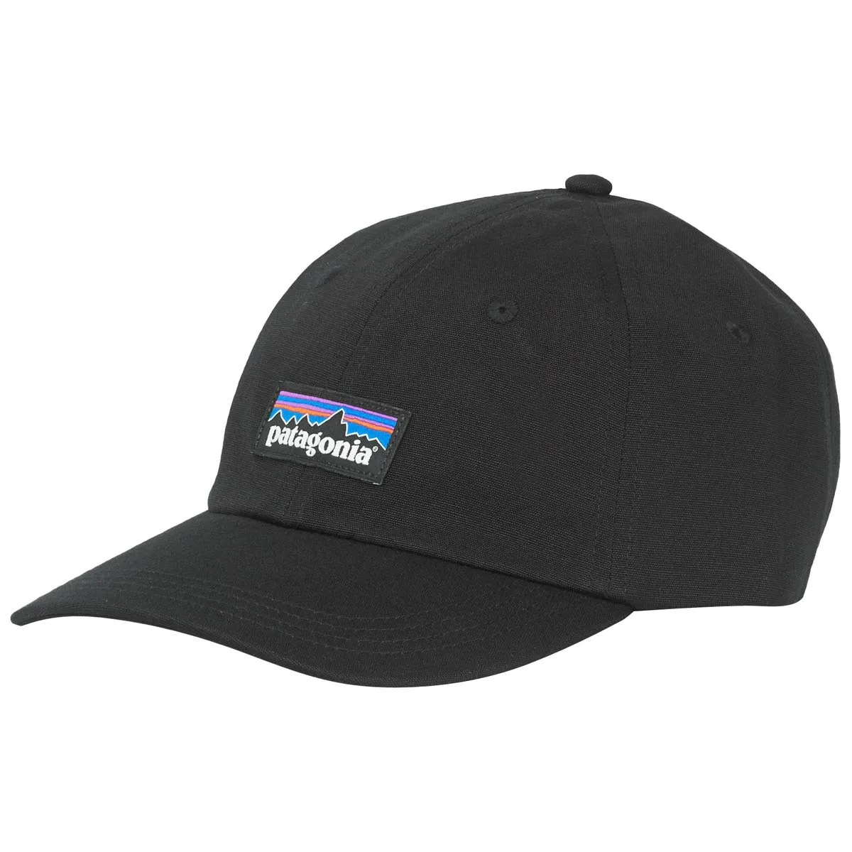 Cappellino Patagonia P-6 Label Trad, Nero, Taglia Unica