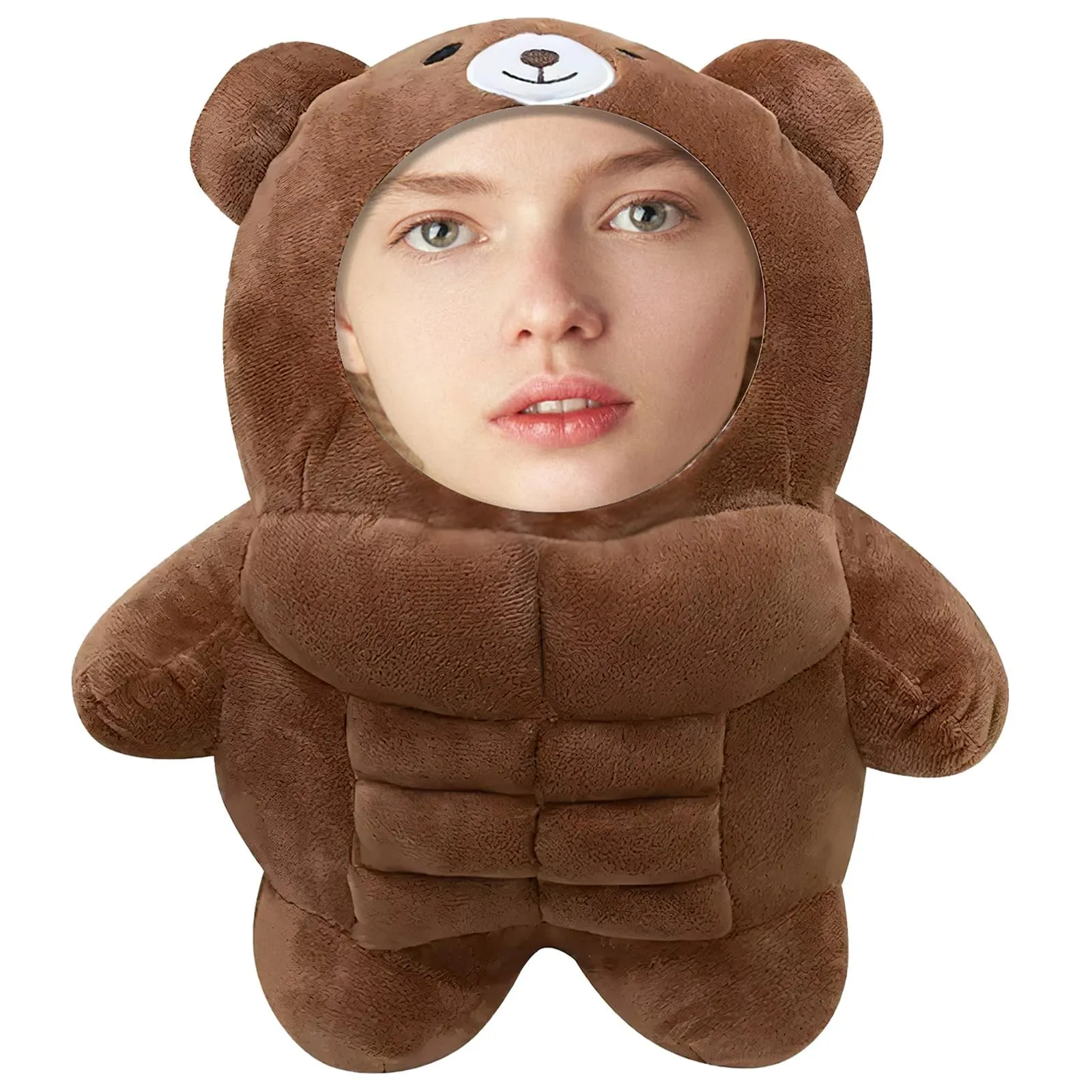 Orso Muscolare di Peluche Personalizzabile con Foto
