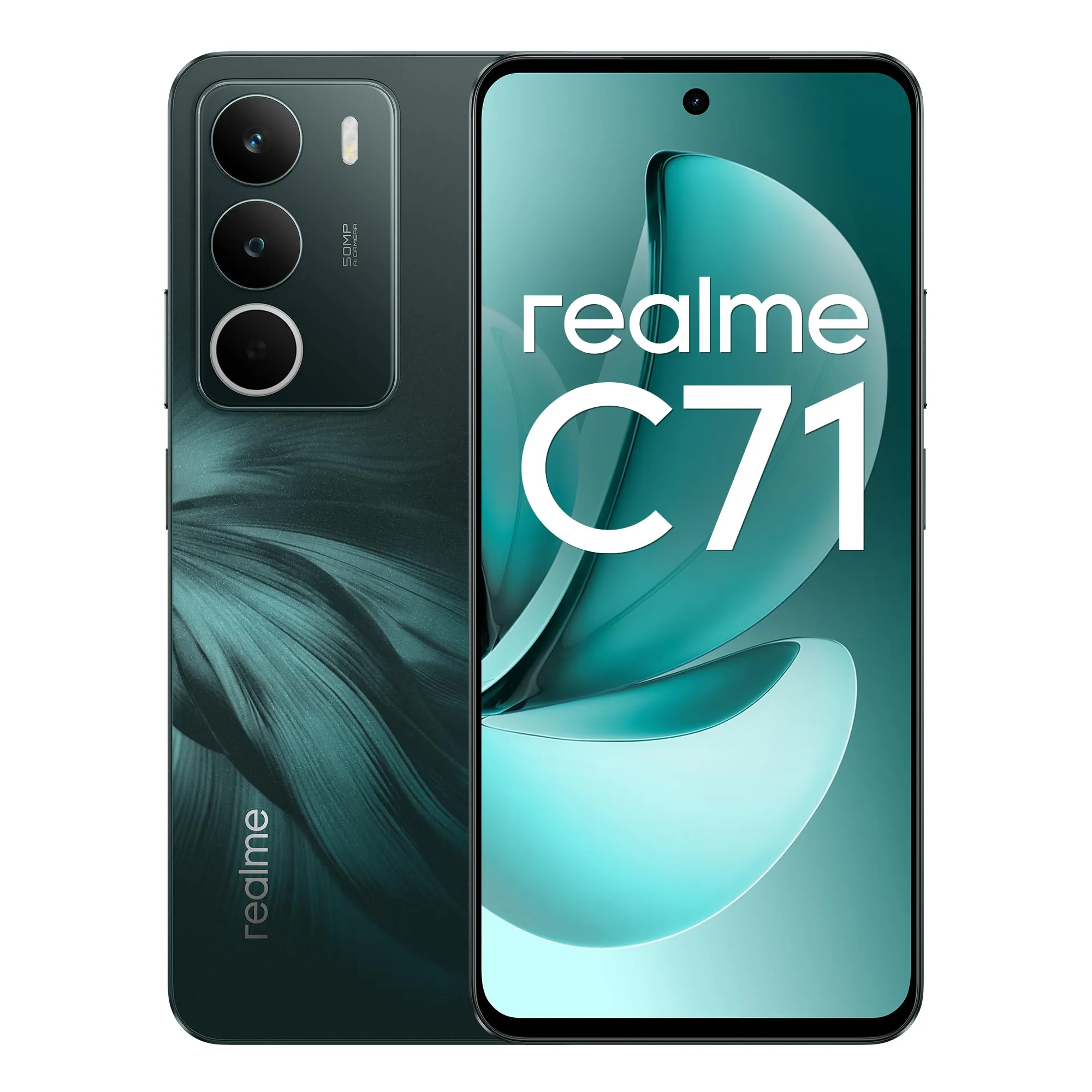 Realme C71 Smartphone 4G, 6+128GB, Verde