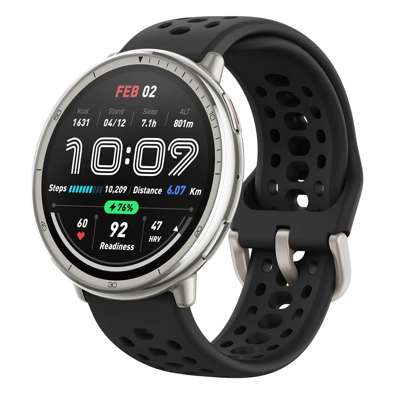 Amazfit Active 2 Smartwatch (44mm) GPS Integrato e oltre 160 Modalità Sport