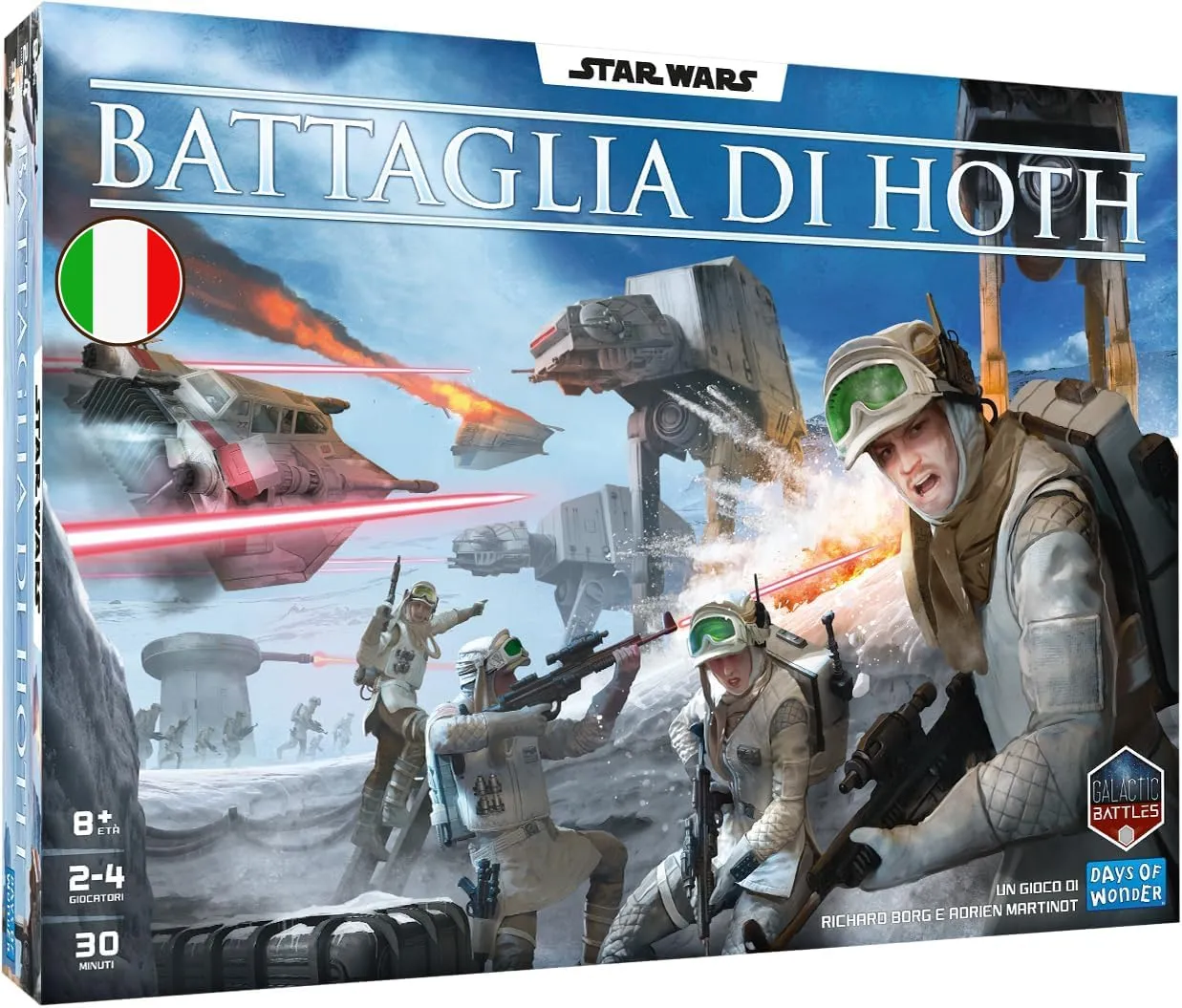 Asmodee Star Wars: Battaglia di Hoth, Gioco da Tavolo