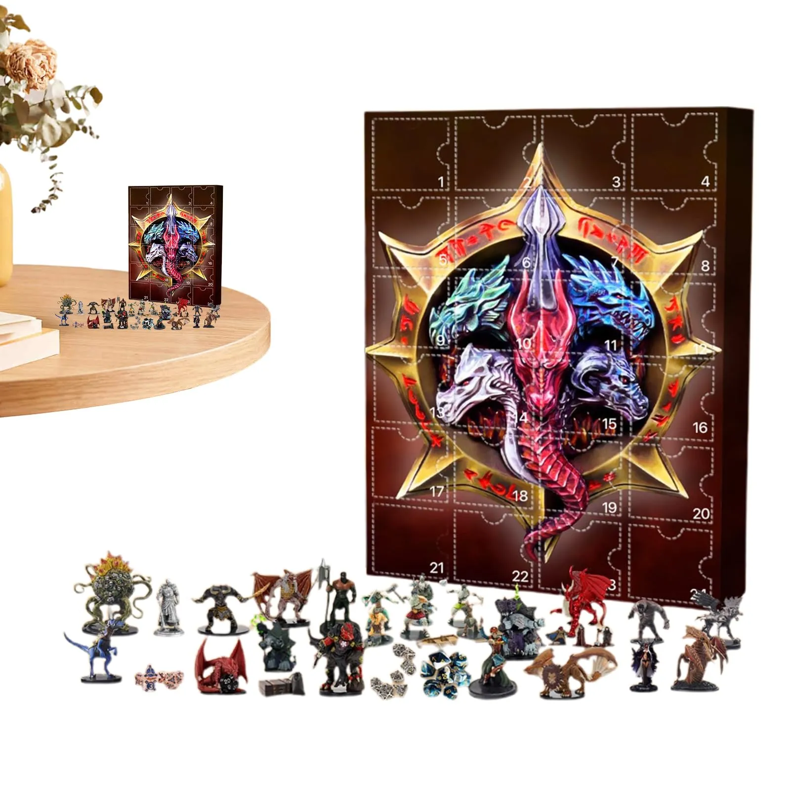 Calendario dell'Avvento Dungeons & Dragons 2025 - Conto alla Rovescia Natalizio
