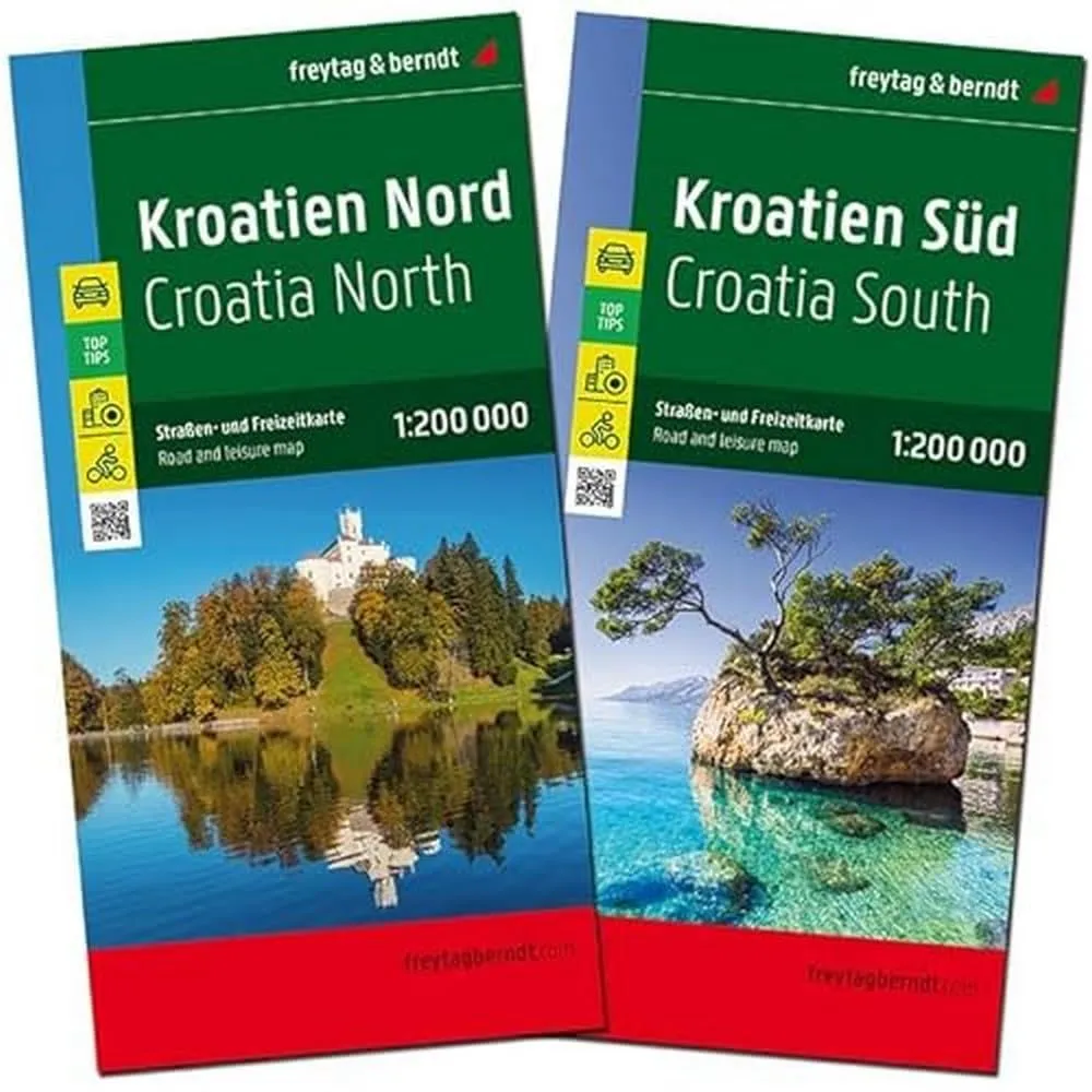 Carta Stradale Croazia 1:200.000 - Freytag & Berndt