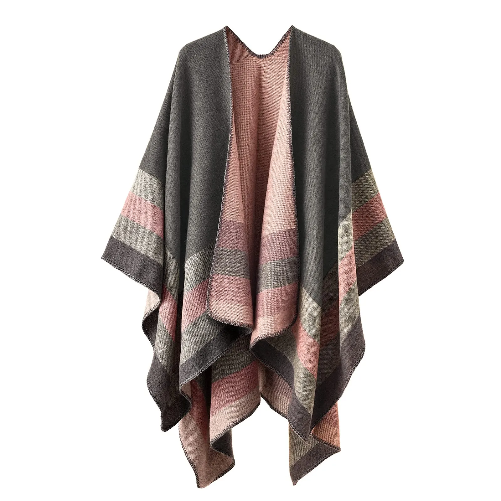 Colornival Poncho Invernale da Donna: Eleganza e Calore in un Unico Accessorio