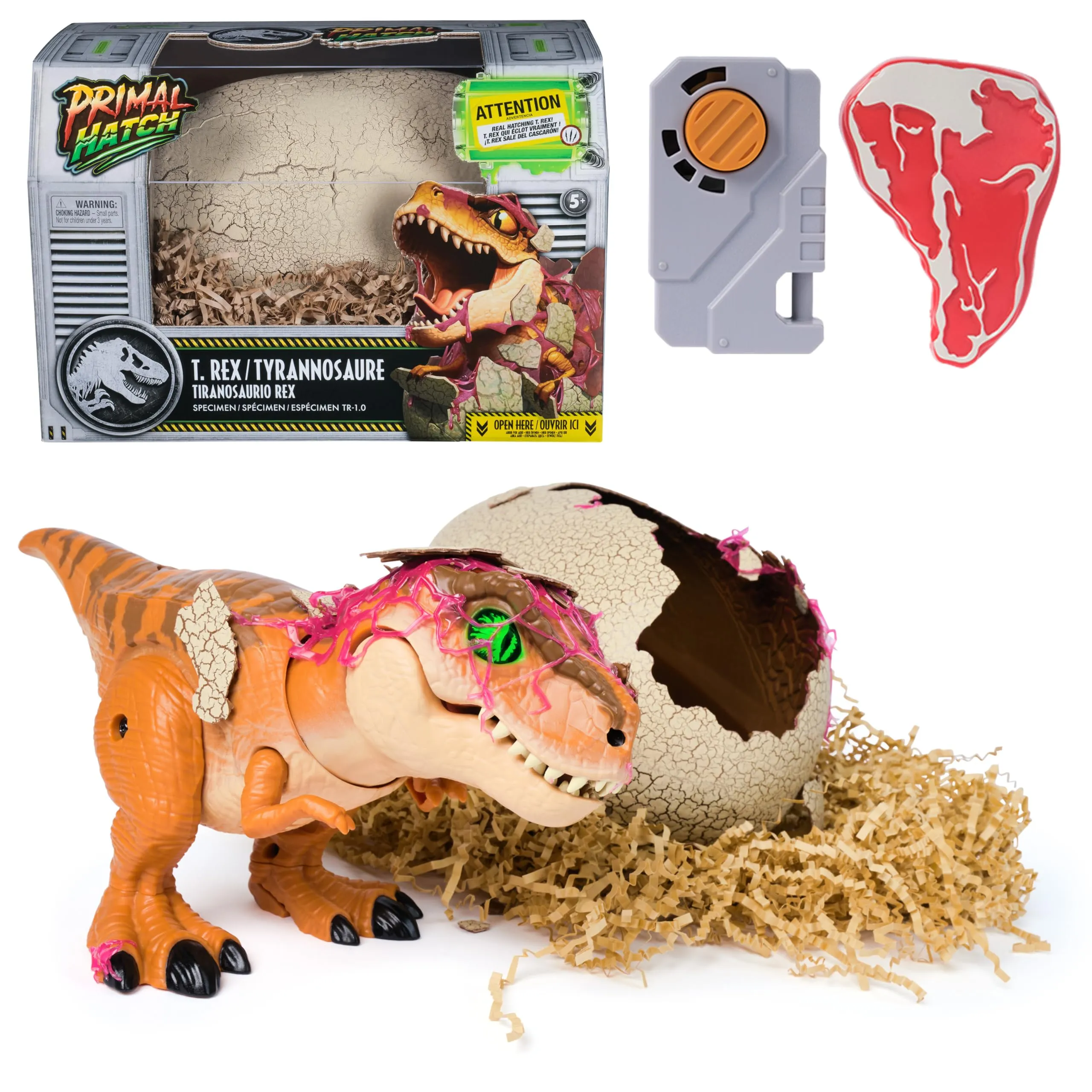 Primal Hatch Jurassic World, Dinosauro Interattivo