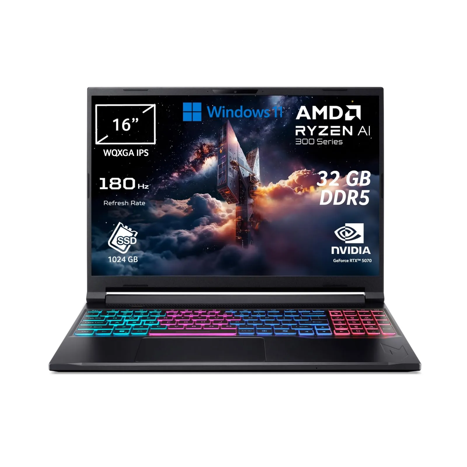 Acer Nitro V 16S AI PC Portatile Gaming